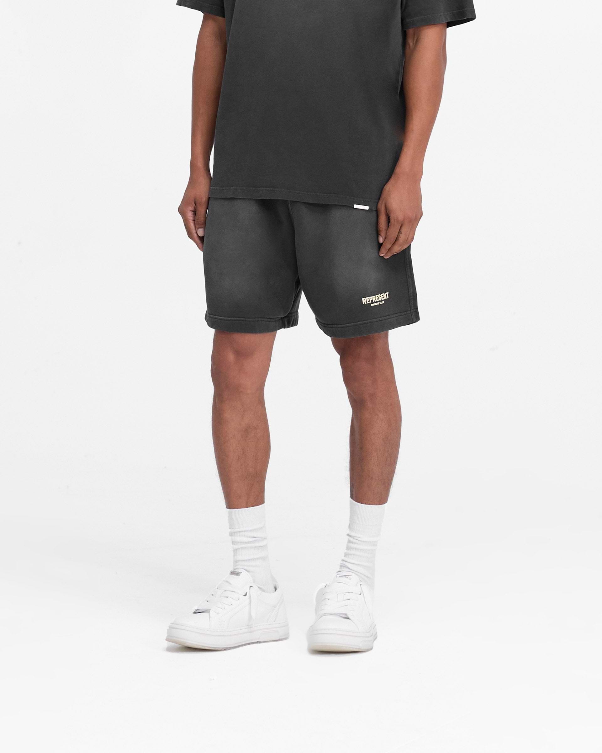 Represent Owners Club Shorts - Aged Black