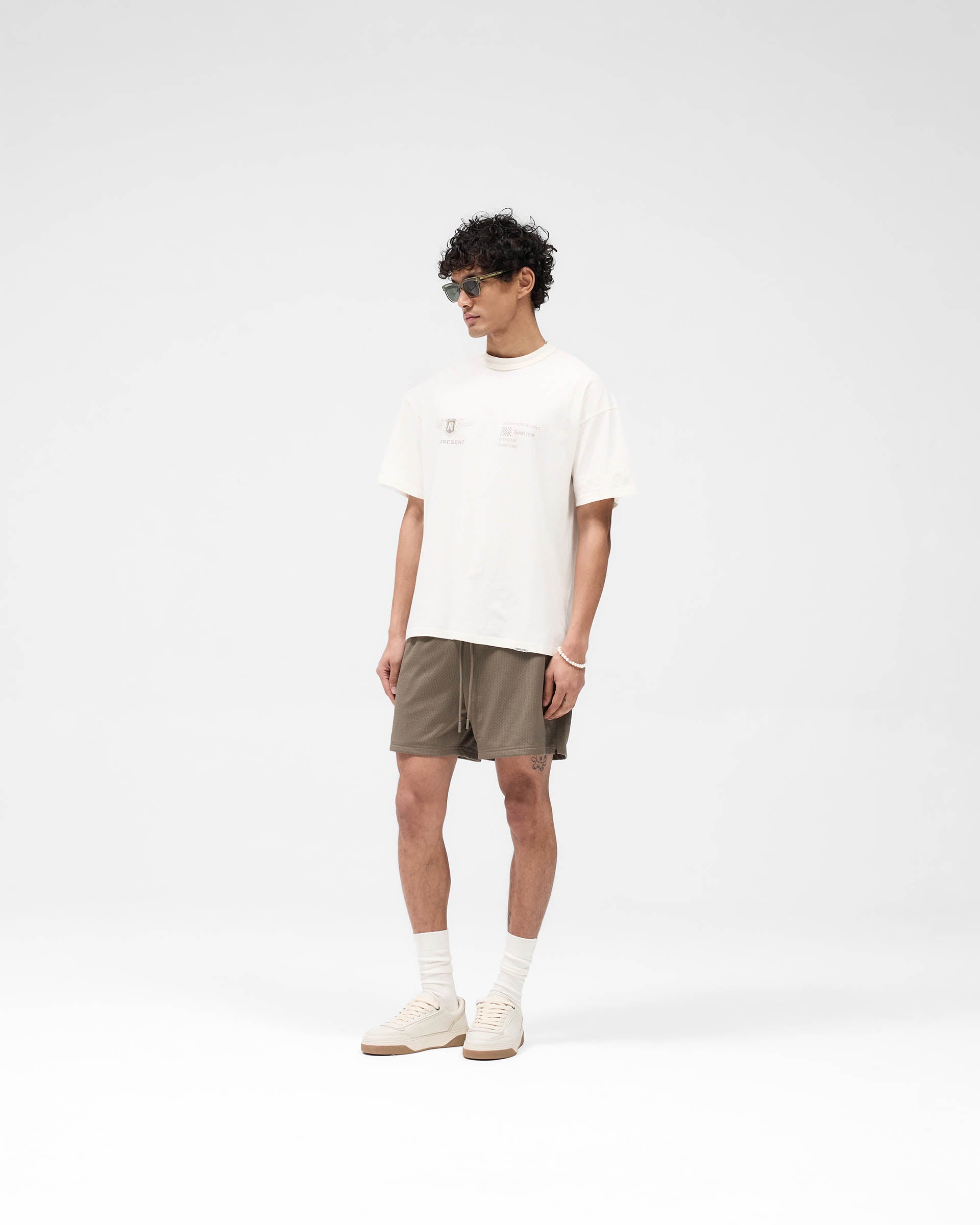 Mesh Short - Stone