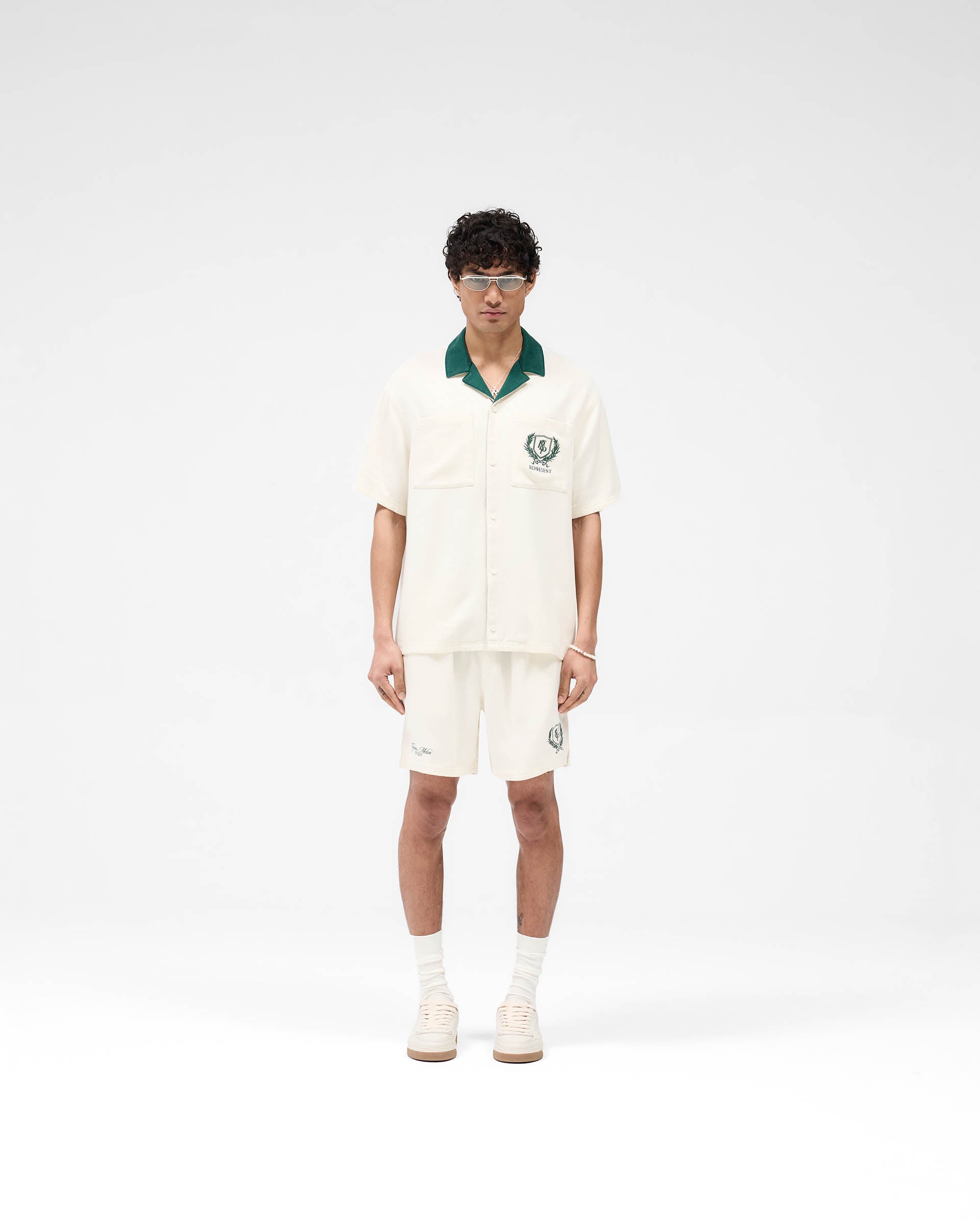 Represent Crest Shirt - Antique White