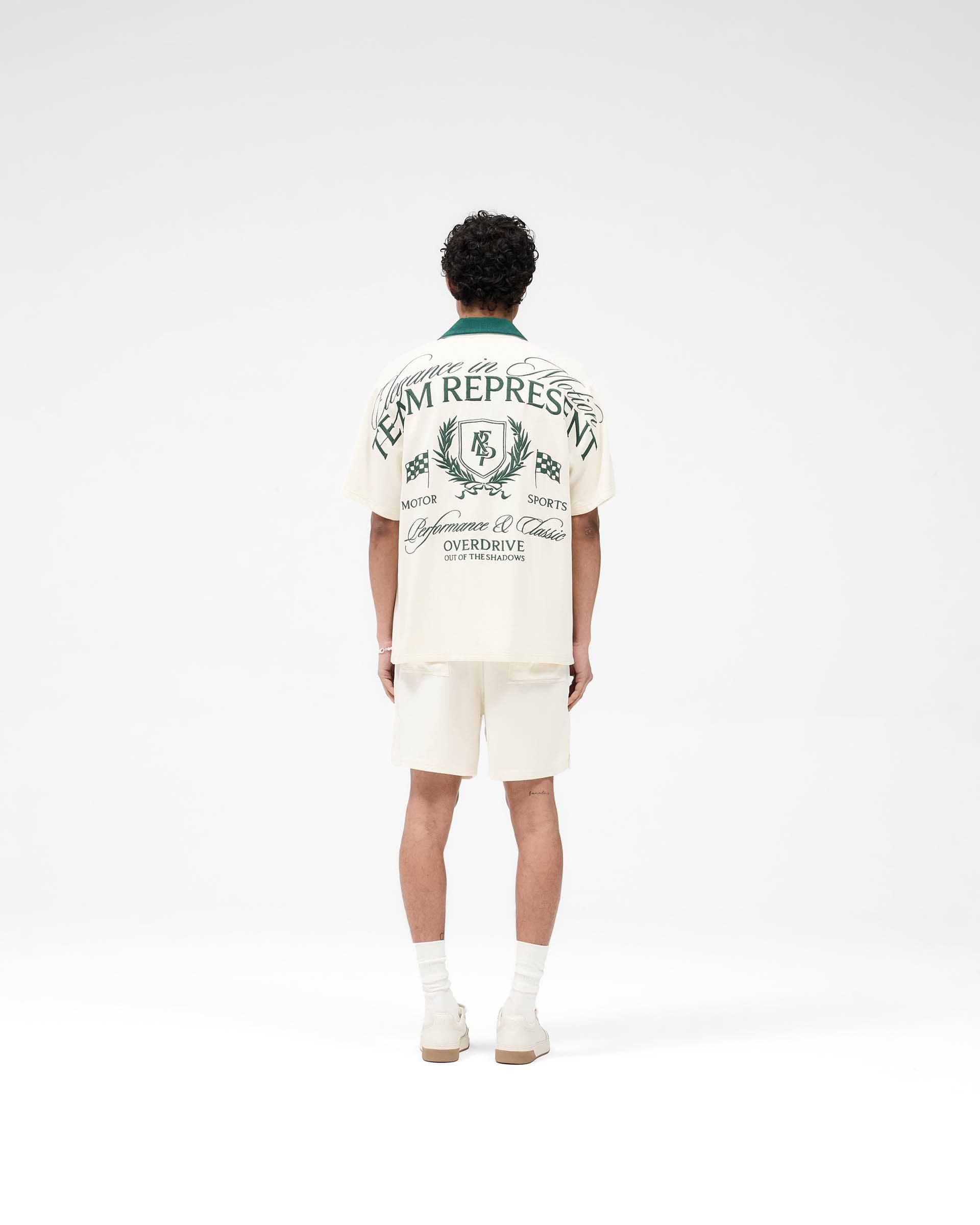 Represent Crest Short - Antique White