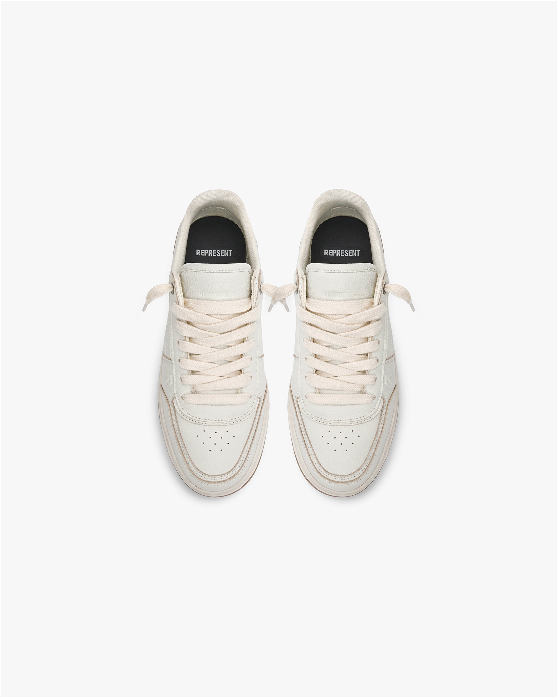 Initial Sneaker - Vintage White Gum
