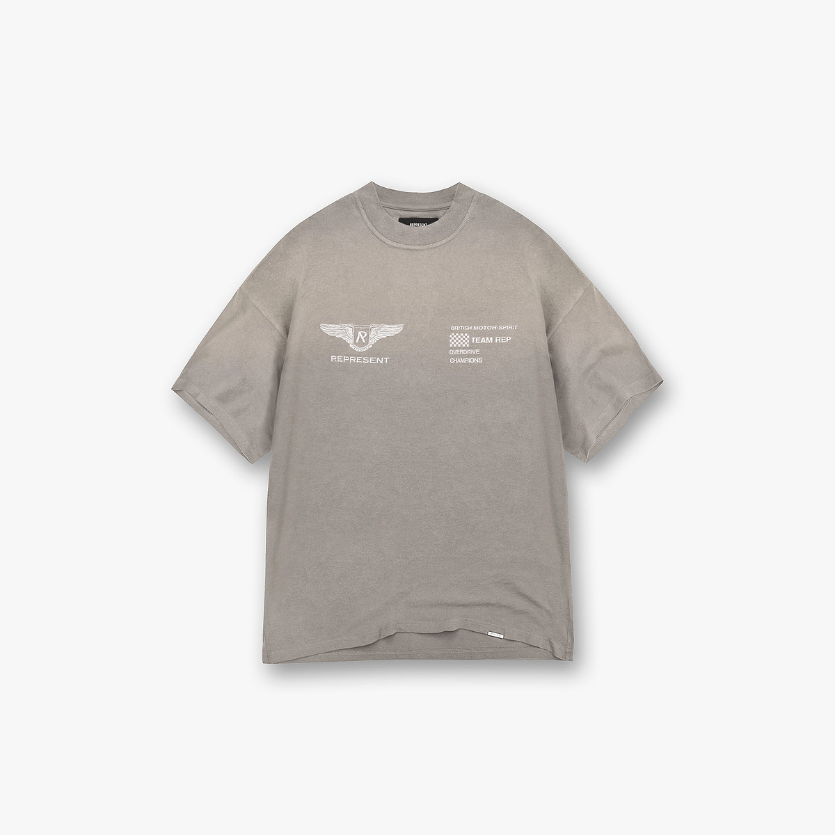 Dark Taupe Team Rep T-Shirt | Graphic T shirts | REPRESENT