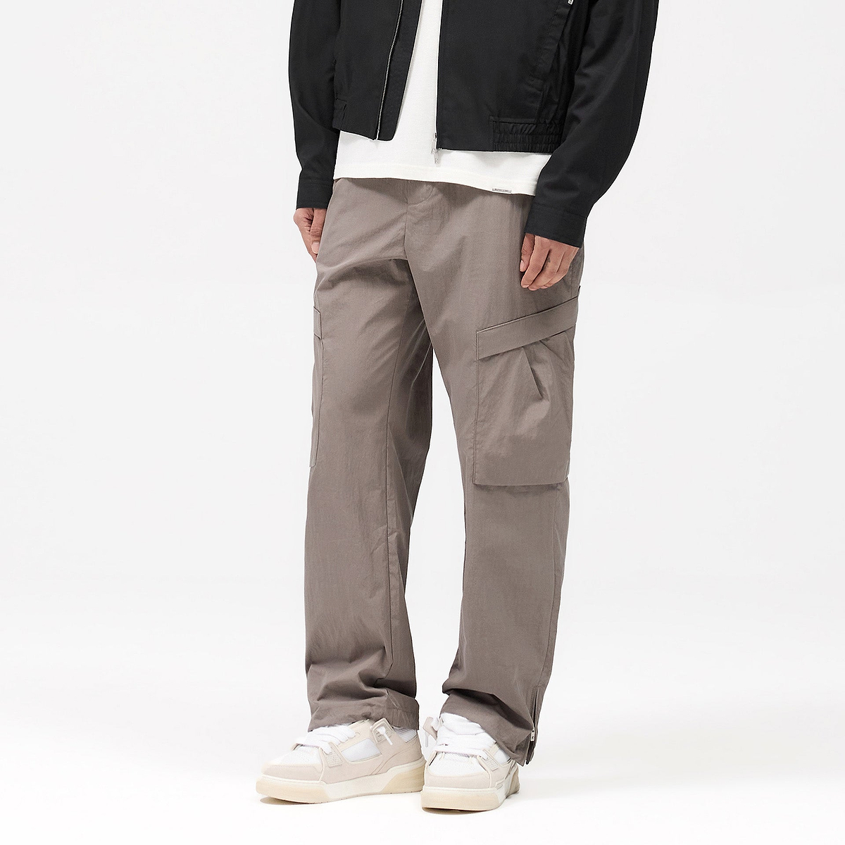 Mid Grey Tech Cargo Pant | Mens Cargo Pants | REPRESENT