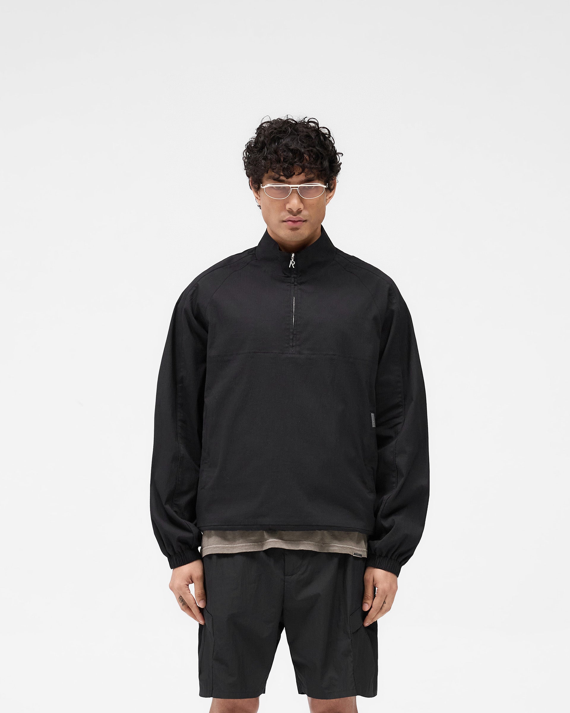 Quarter Zip Jacket - Black