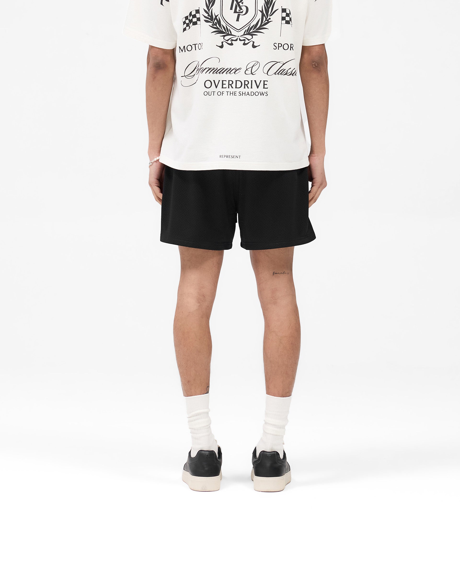 Mesh Short - Jet Black
