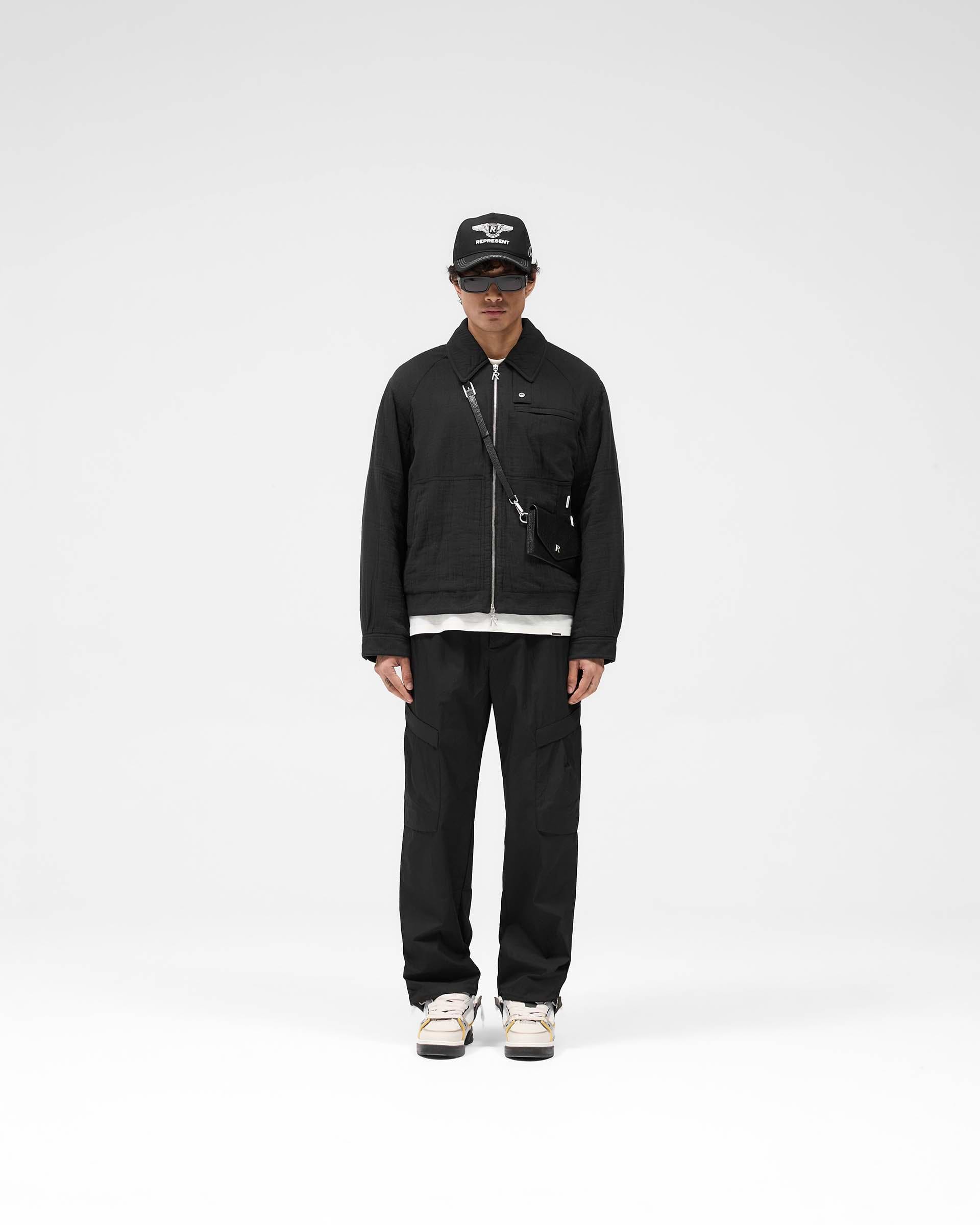 Tech Cargo Pant - Jet Black