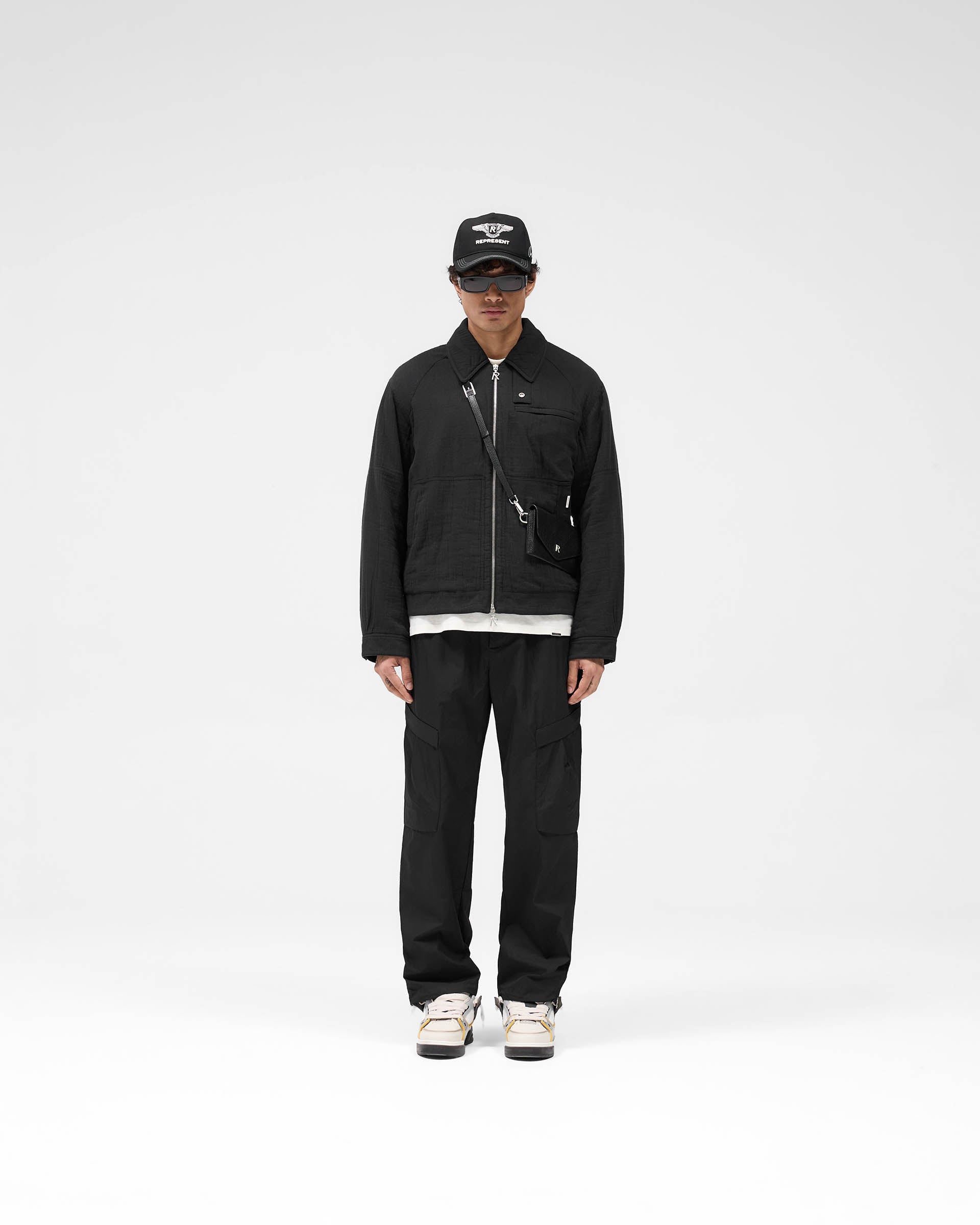 Tech Cargo Pant - Jet Black