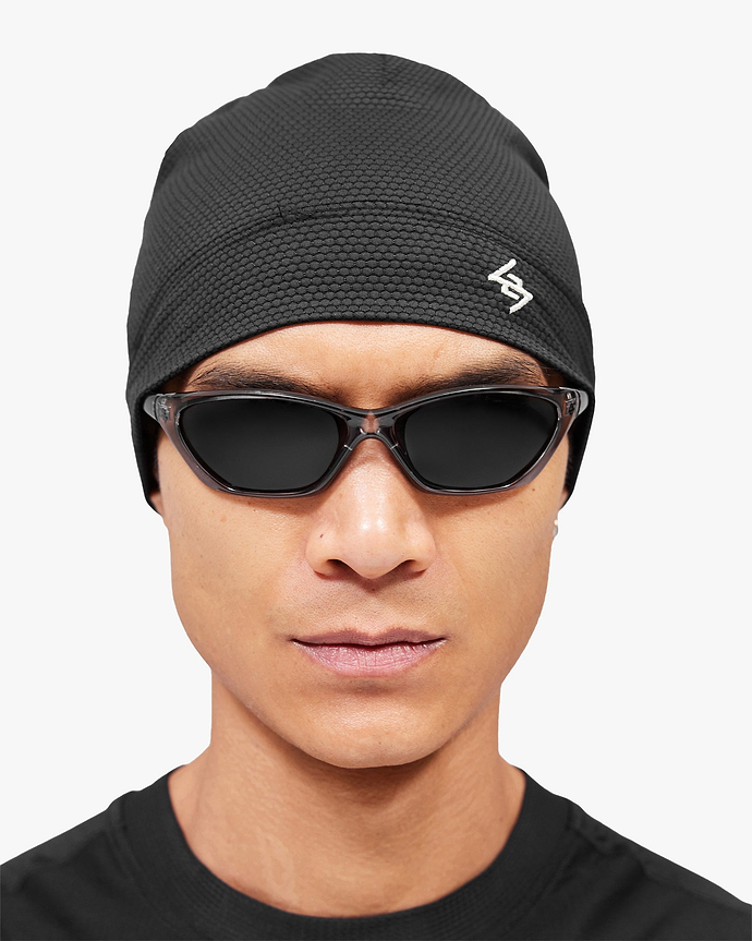 247 Skull Cap - Jet Black