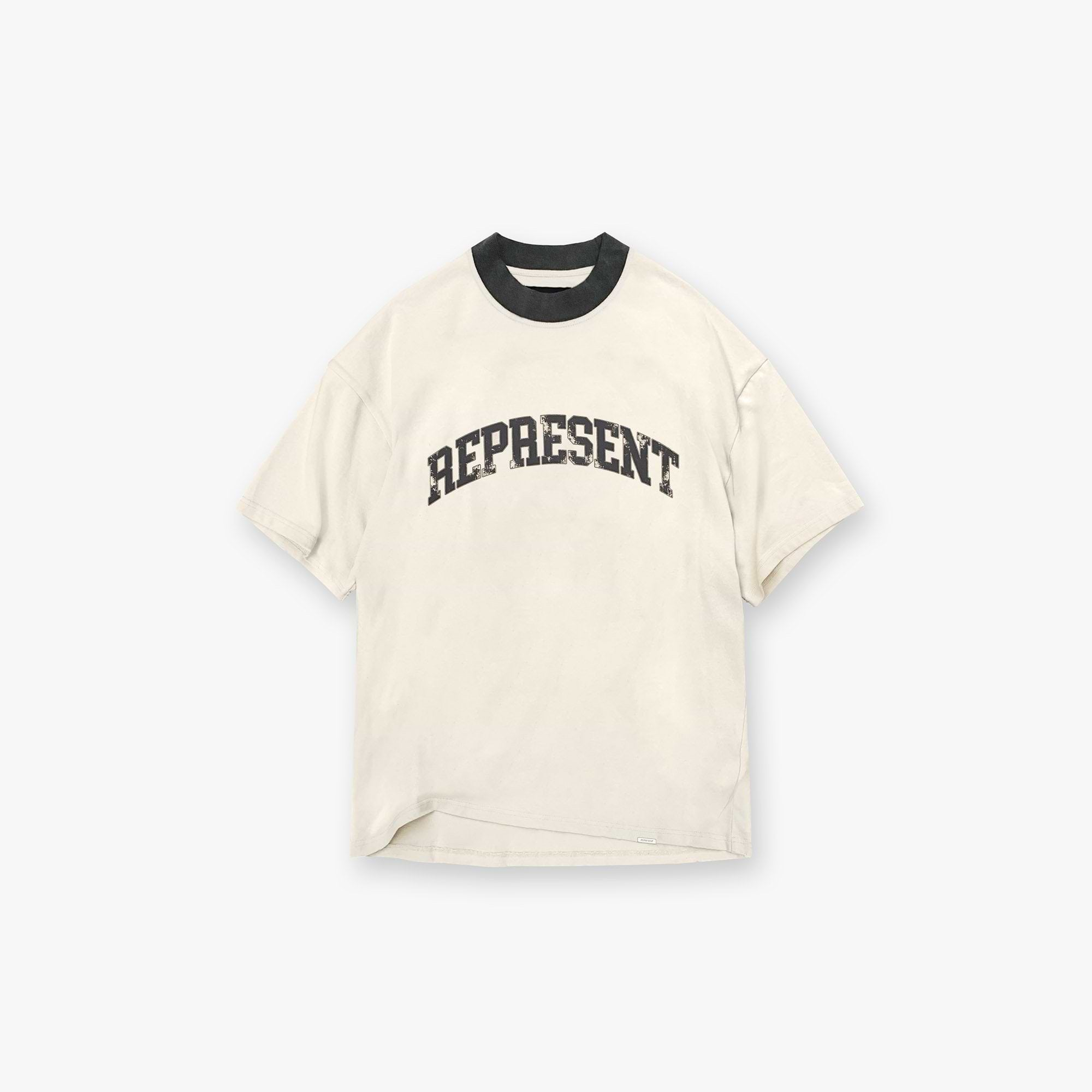 Arched Logo T-Shirt - Vintage White