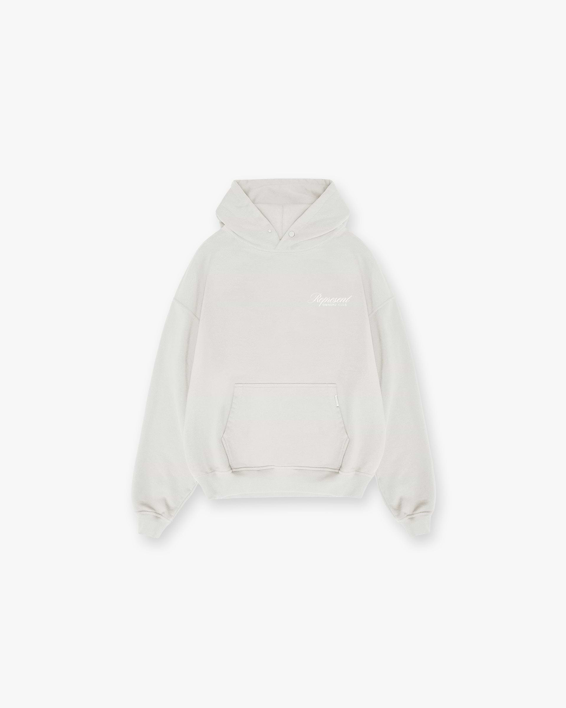 Represent X Ounass Owners Club Script Hoodie - Rock