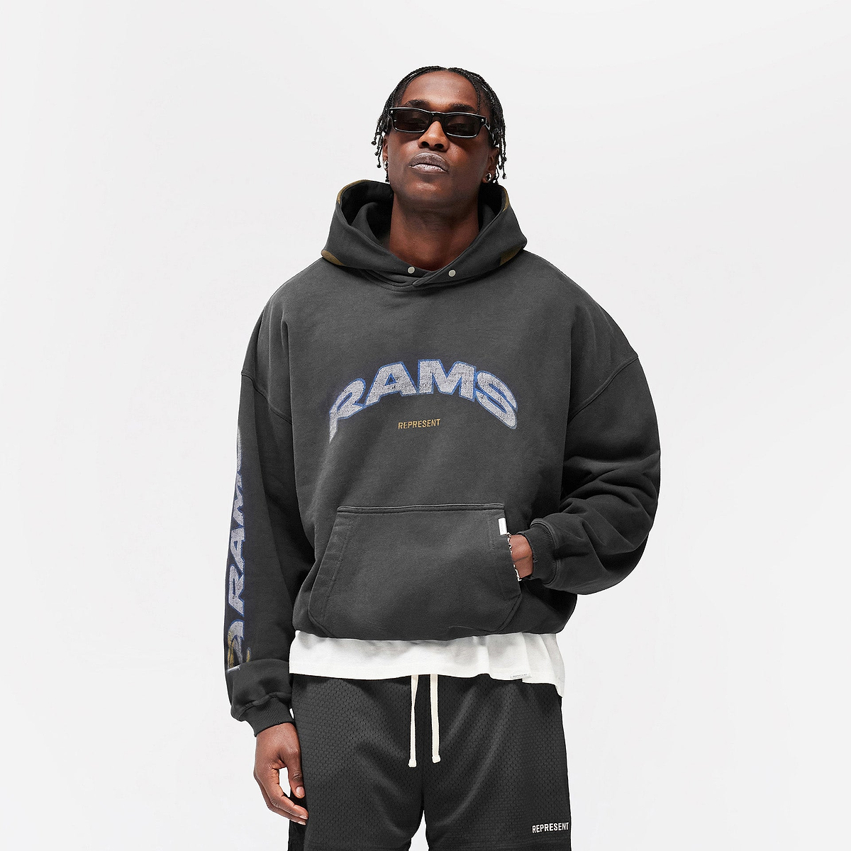 Los Angeles Rams Hoodie | Represent x NFL Collaborations | REPRESENT
