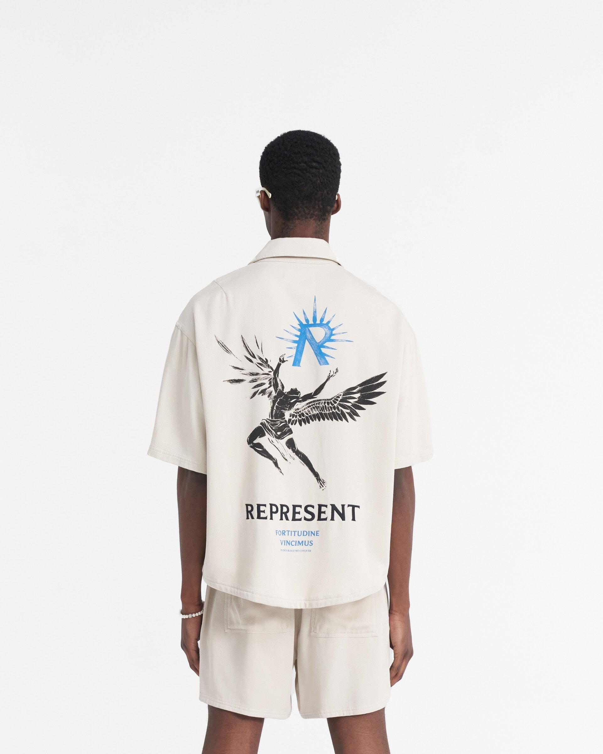 Icarus Short Sleeve Shirt - Off White