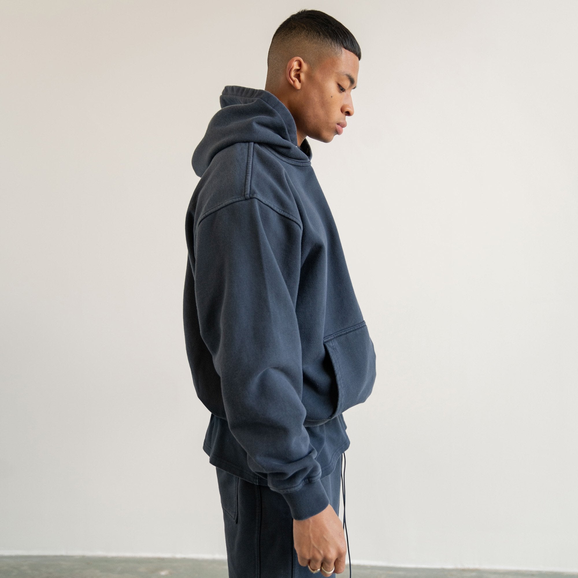 Blank Hoodie - Vintage Blue v1