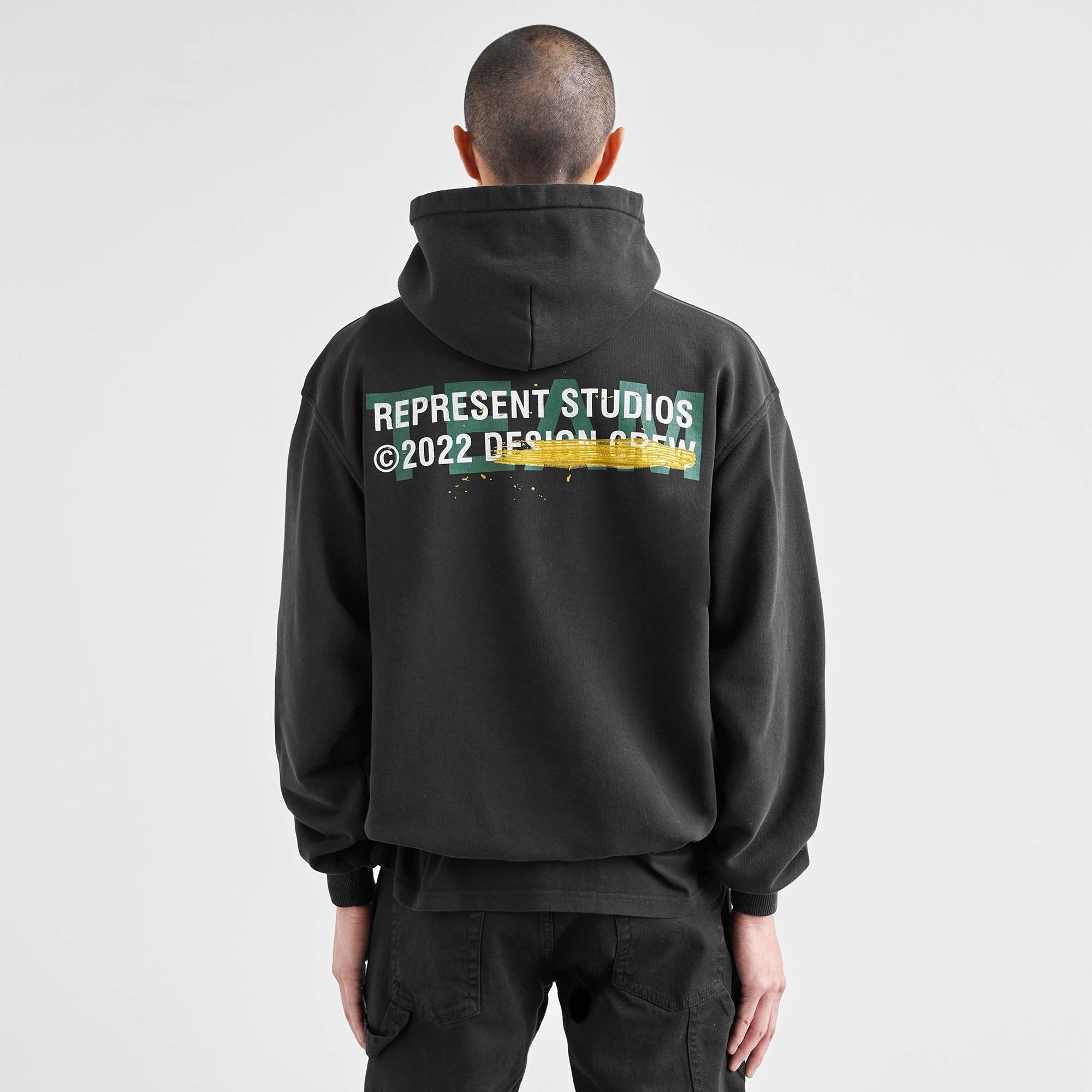 Design Team Hoodie - Off Black