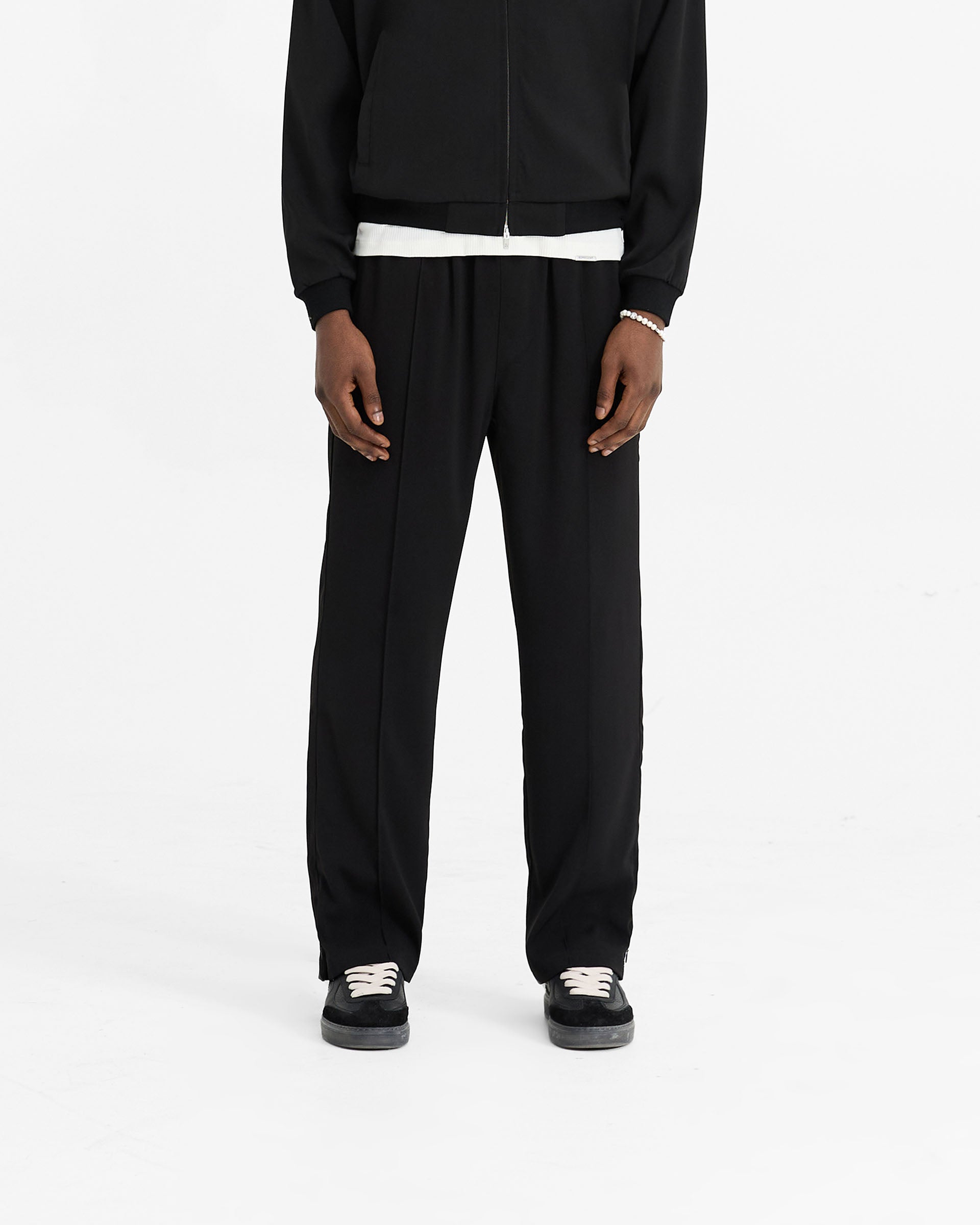 Initial Track Pant - Black