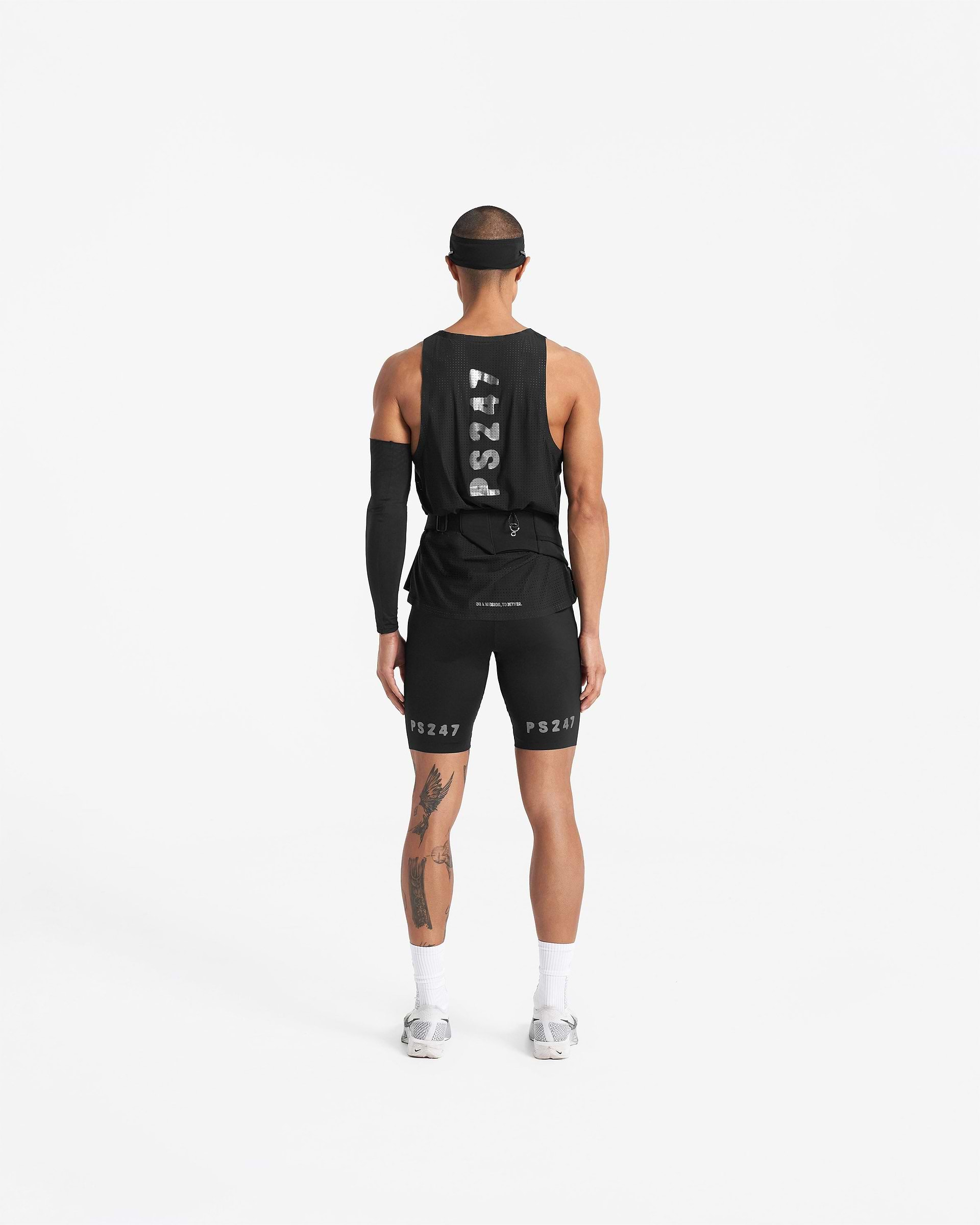 247 X Puresport Singlet - Black