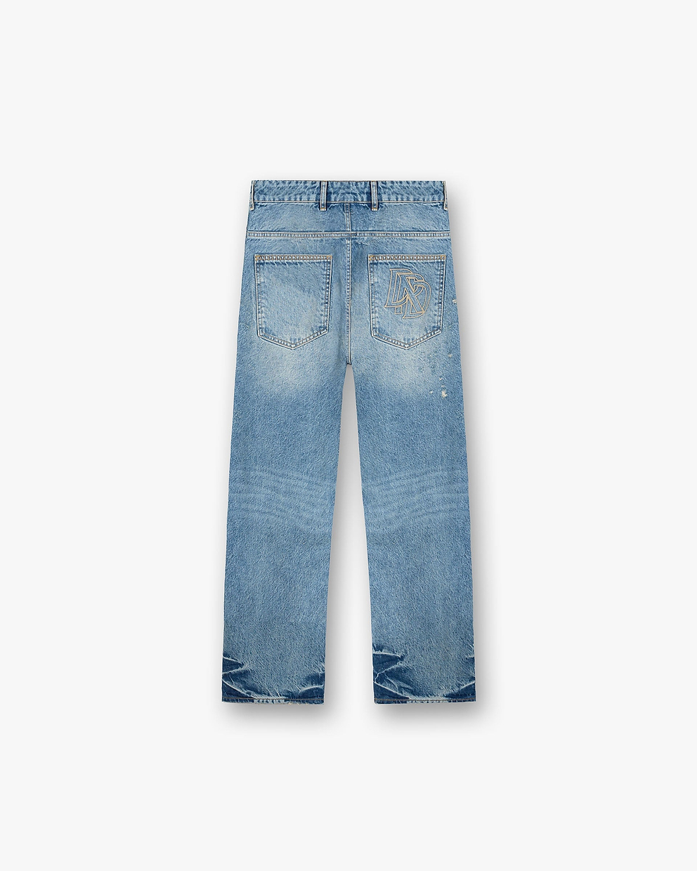 Represent X Duke + Dexter Baggy Denim - Mechanic Blue