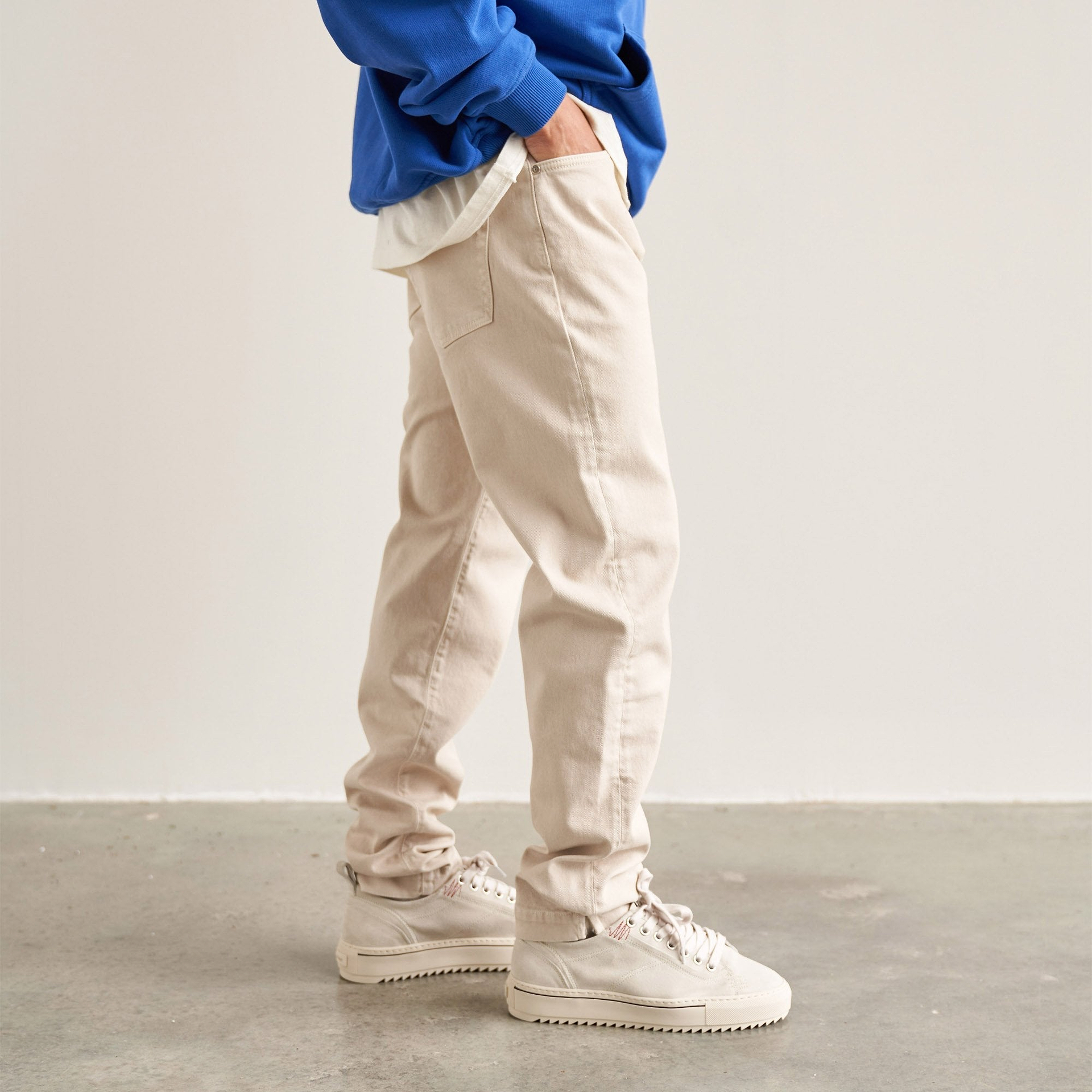 Baggy Denim - Vintage White