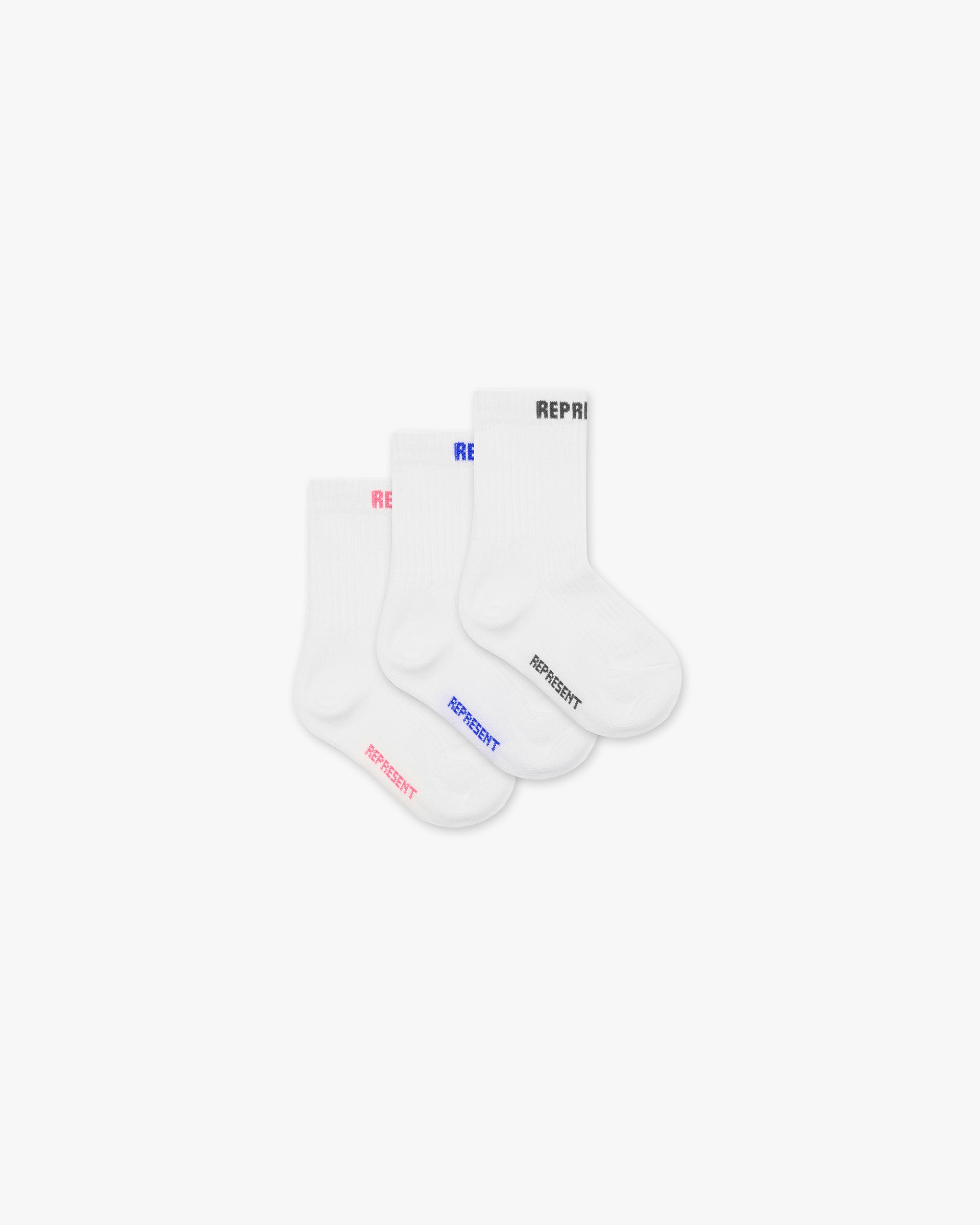 Represent Kids Socks - 3 Pack - Mixed 3 Pack