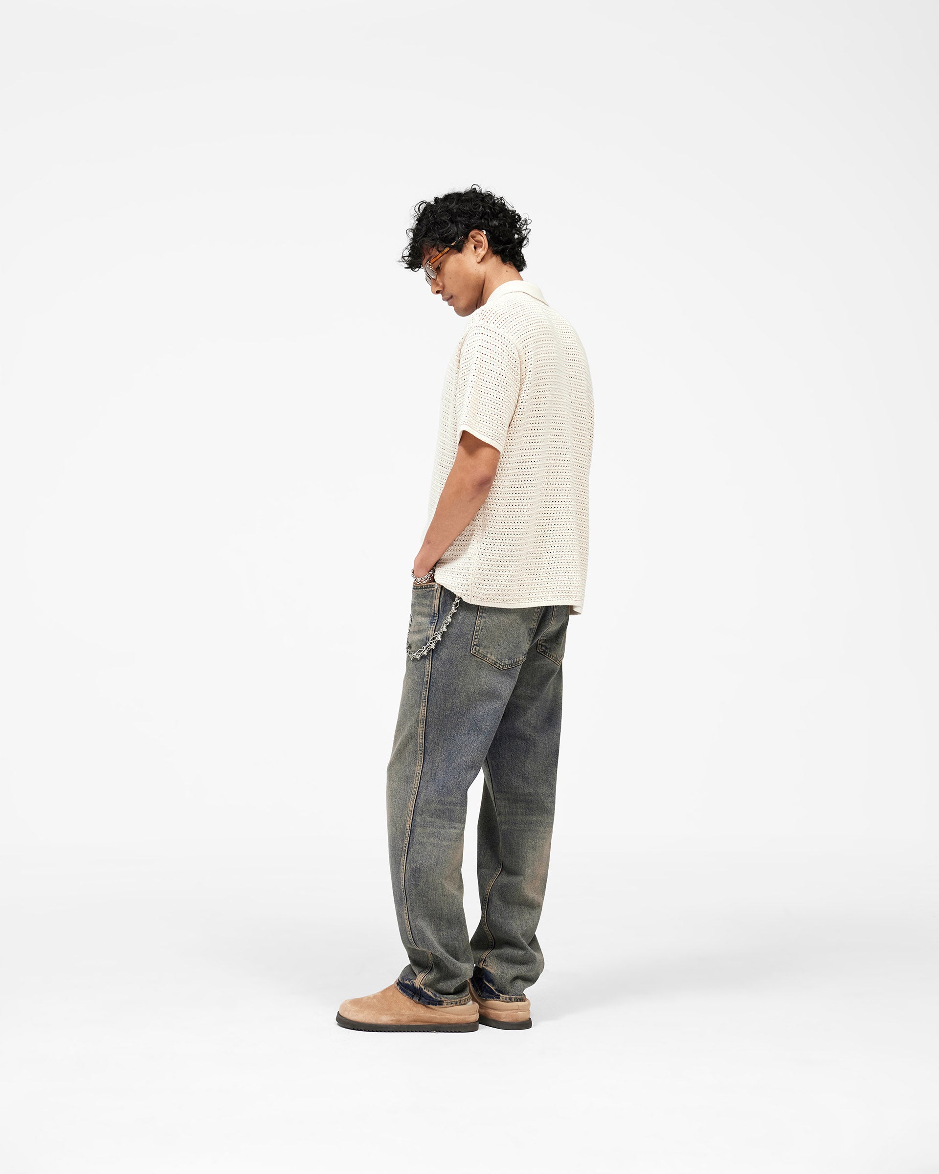 Pico Knit Shirt - Ecru