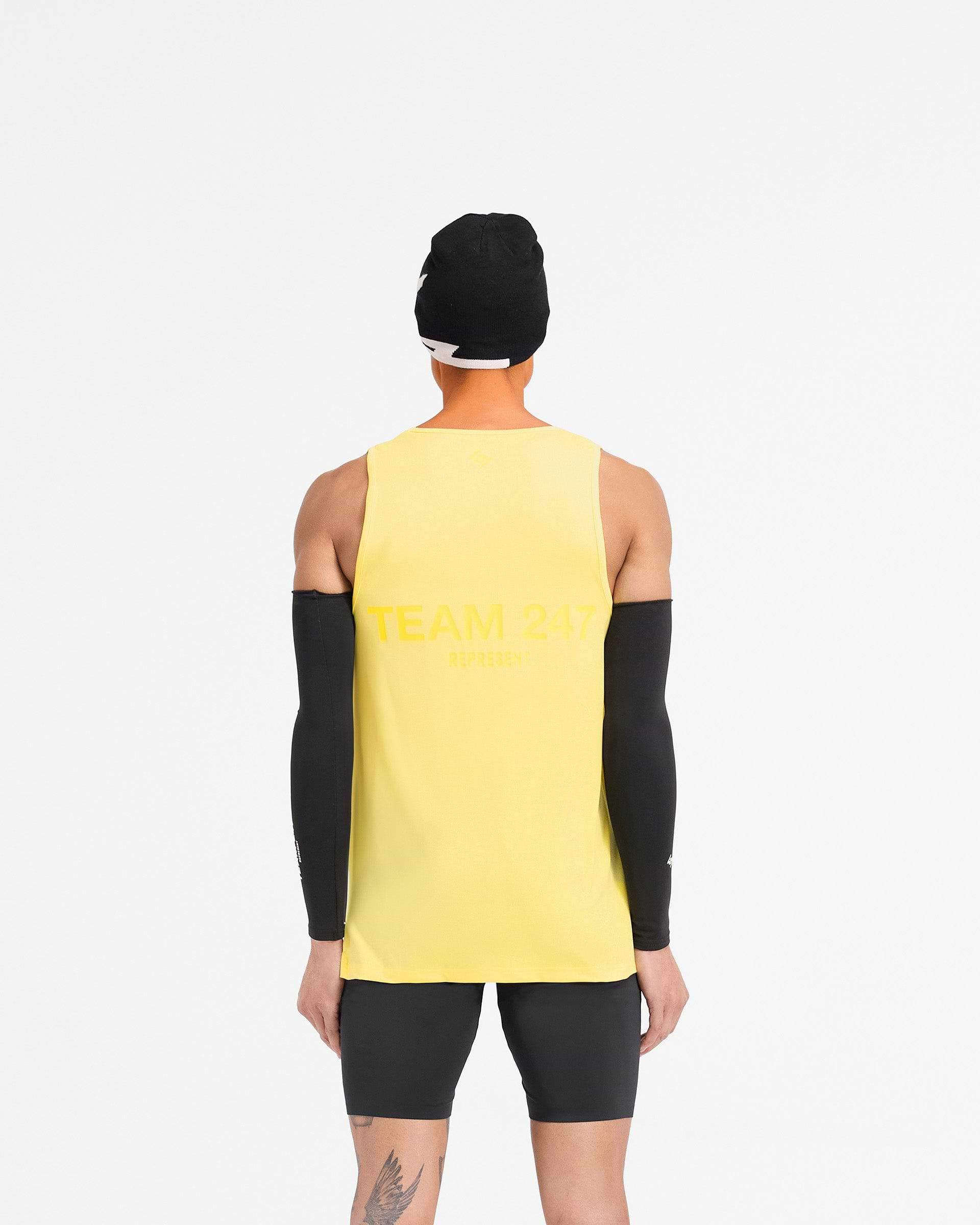 Team 247 Run Vest - Lemon