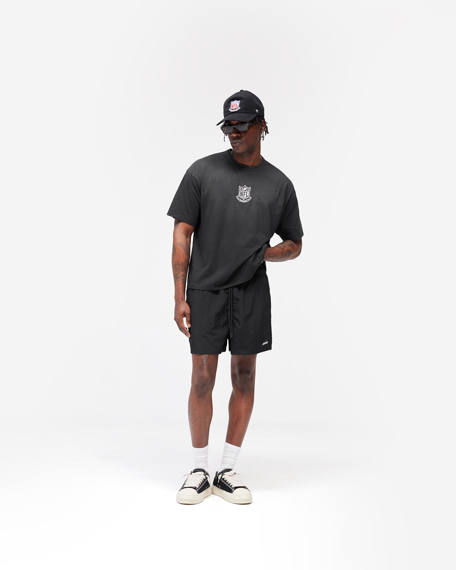 NFL Shield x Represent T-Shirt - Stained Black
