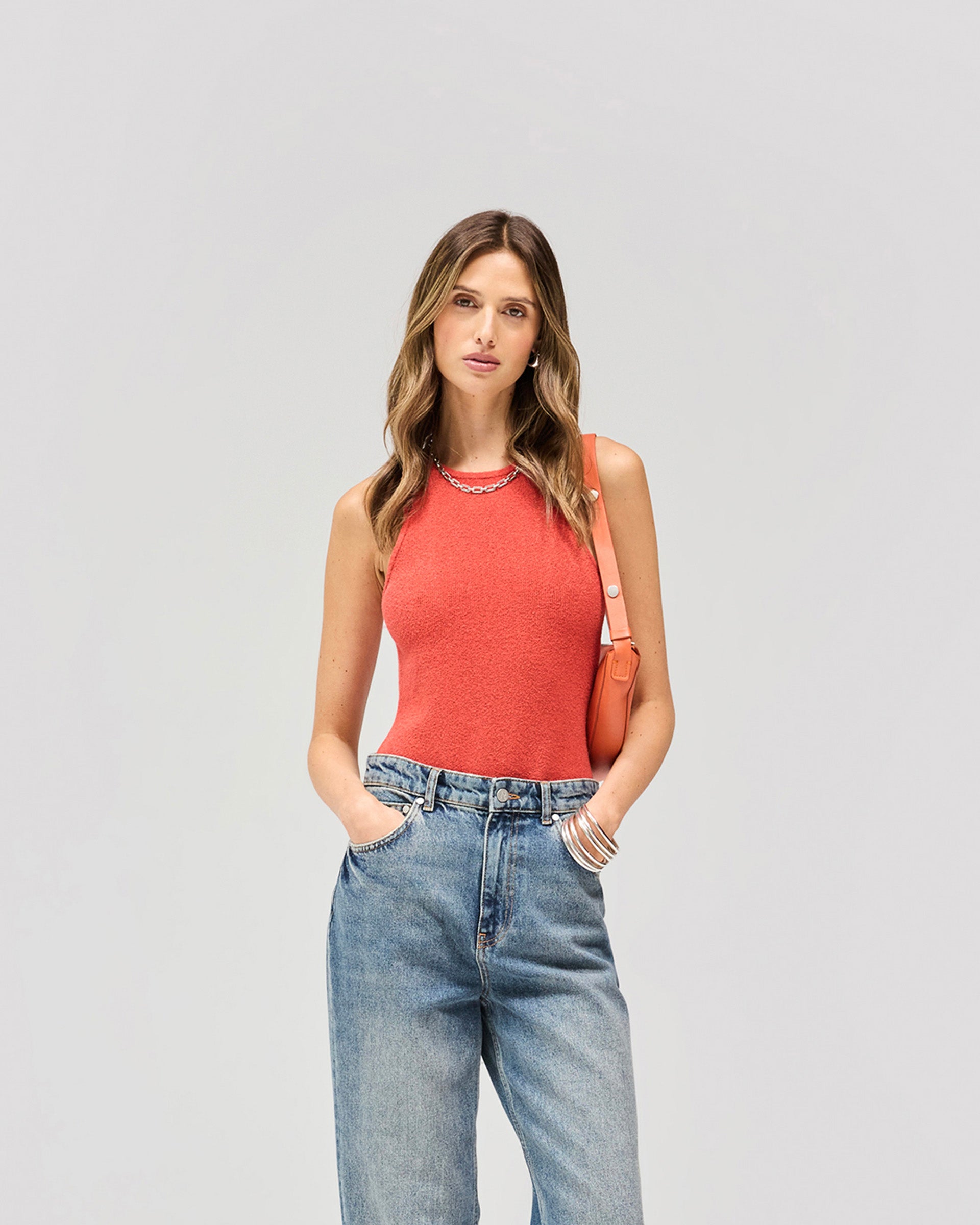 Tour Bodysuit - Nastrium Coffee