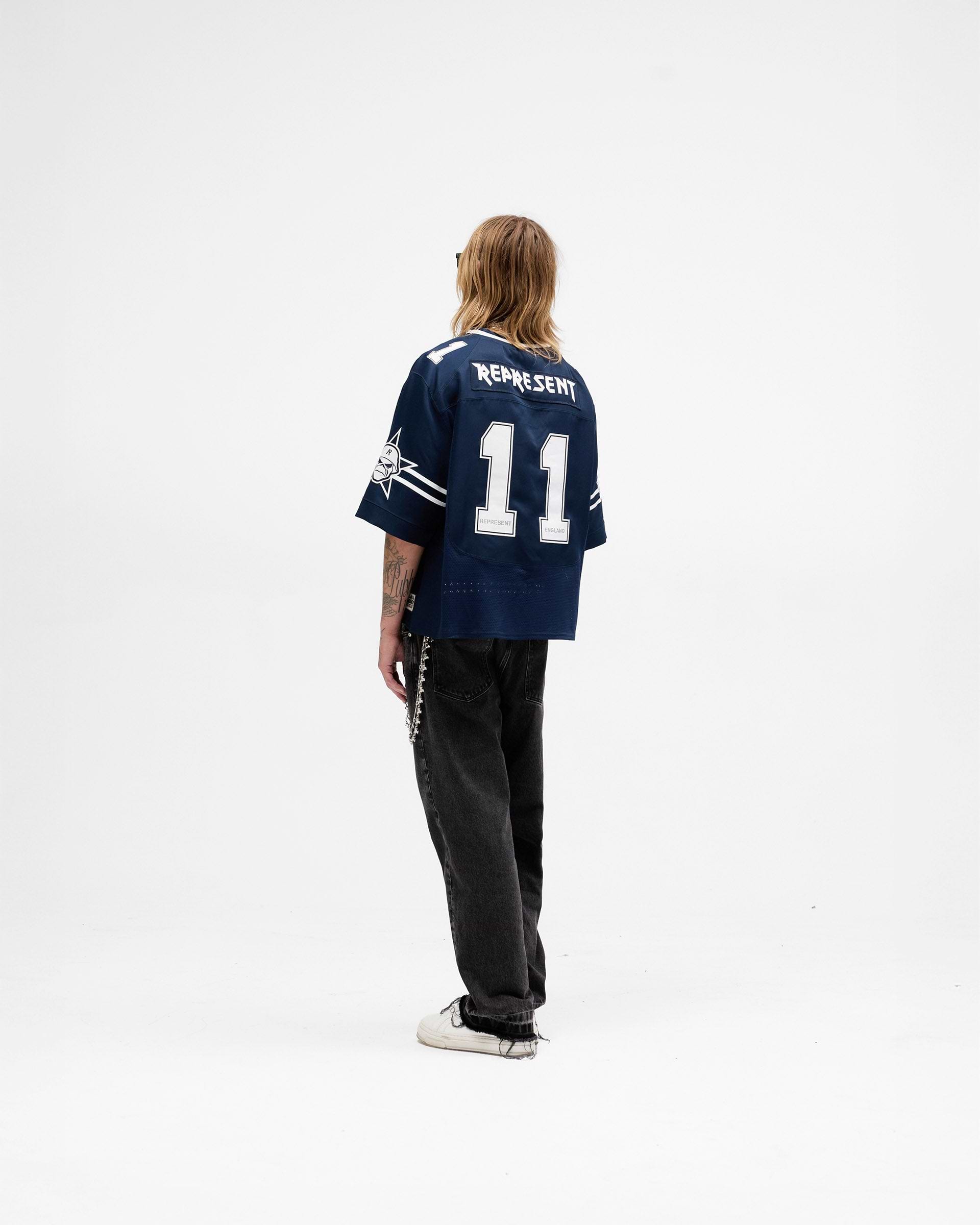 Represent X Iron Maiden Anniversary Jersey - Mid Blue