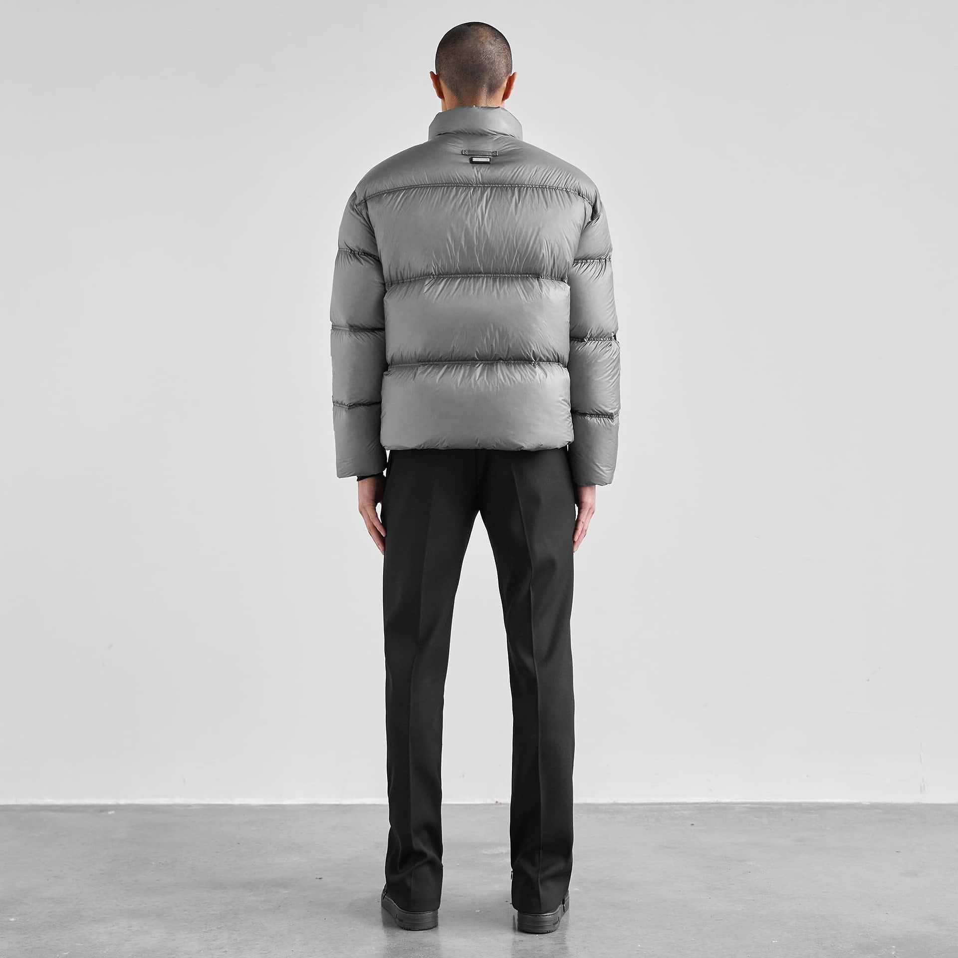 Puffer Jacket - Frosted Grey