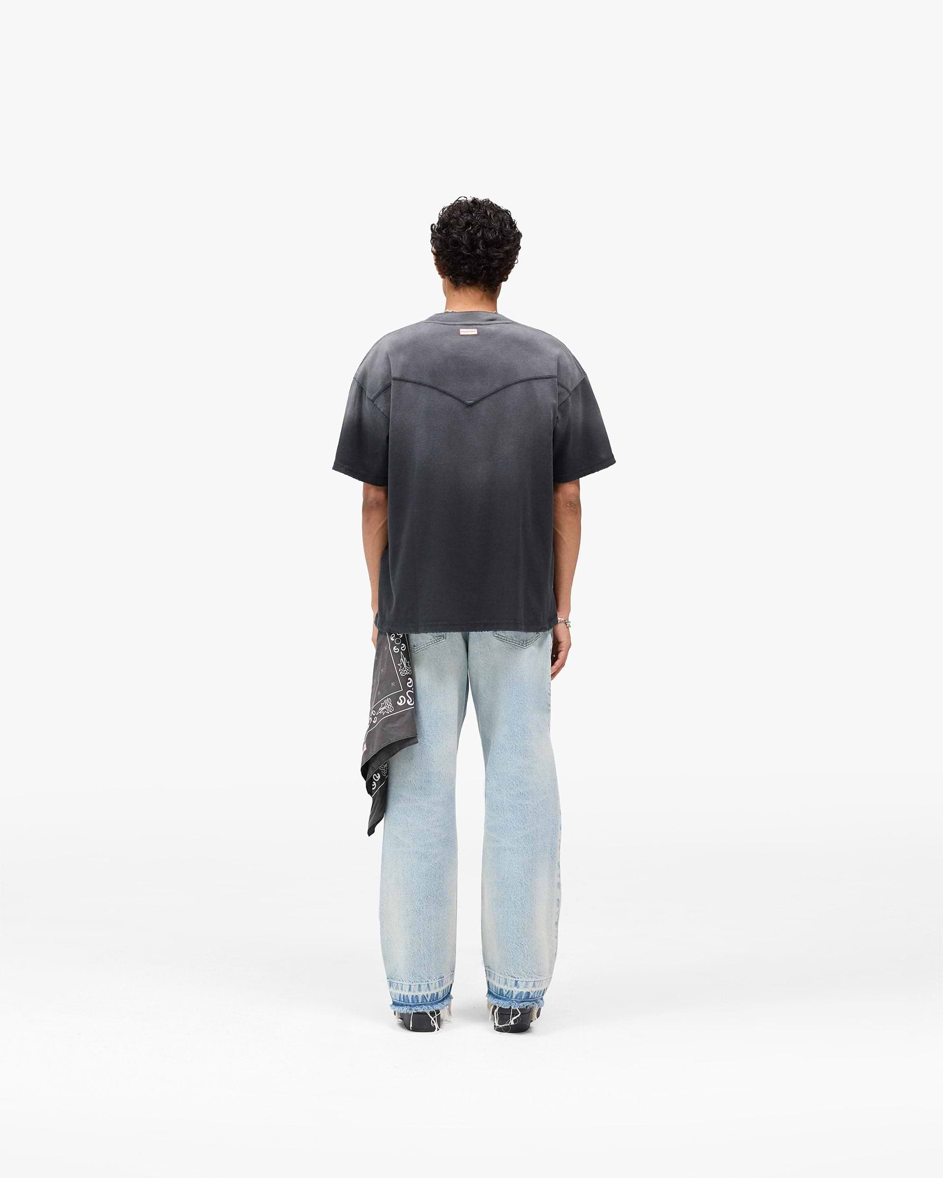 Represent X Hunter T-Shirt - Stained Black