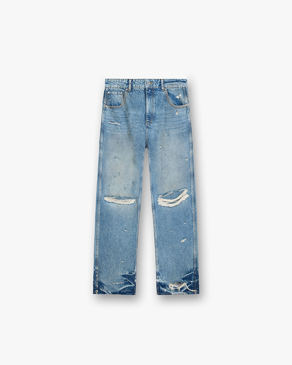 Represent X Duke + Dexter Baggy Denim - Mechanic Blue