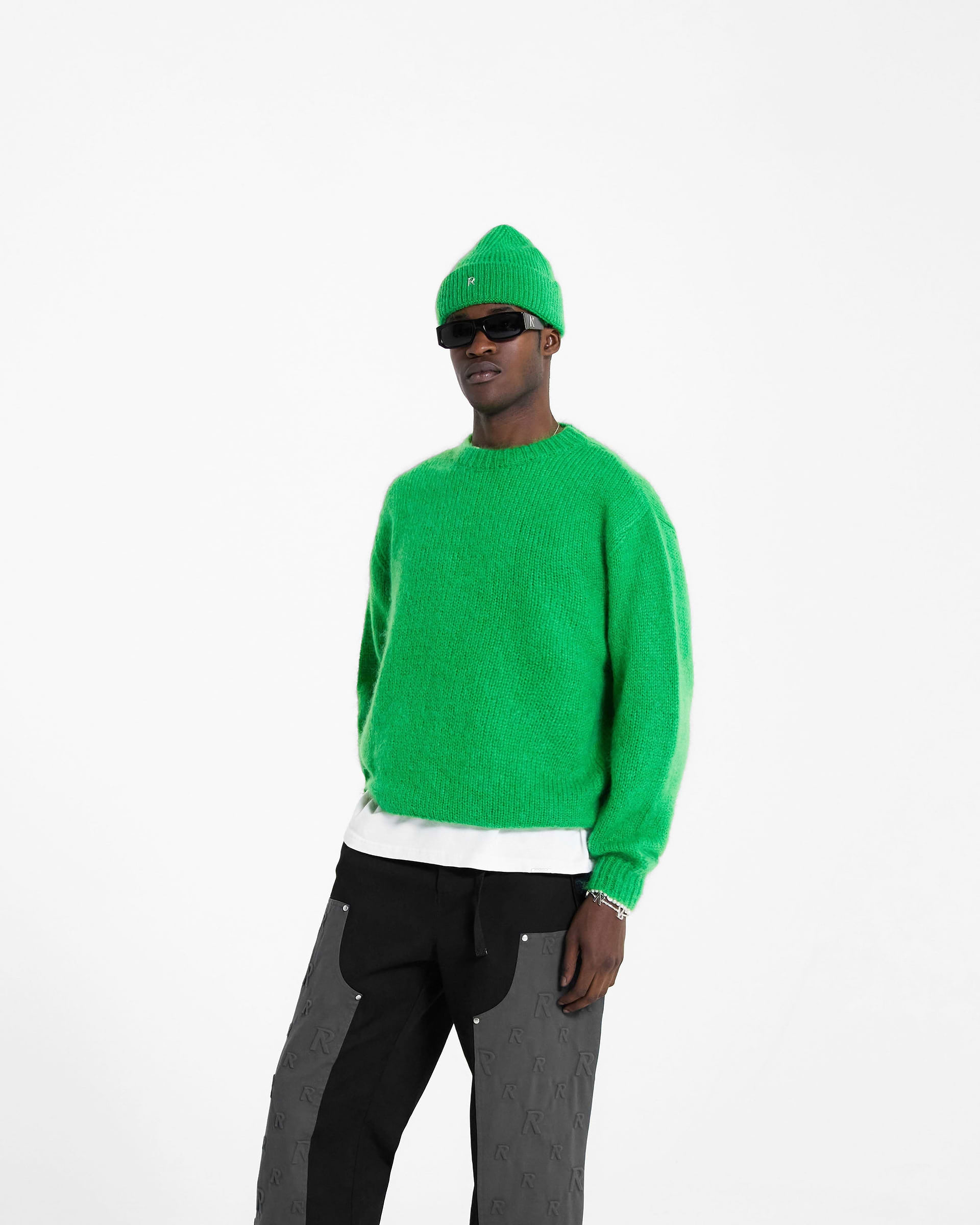 Mohair Sweater - Island Green