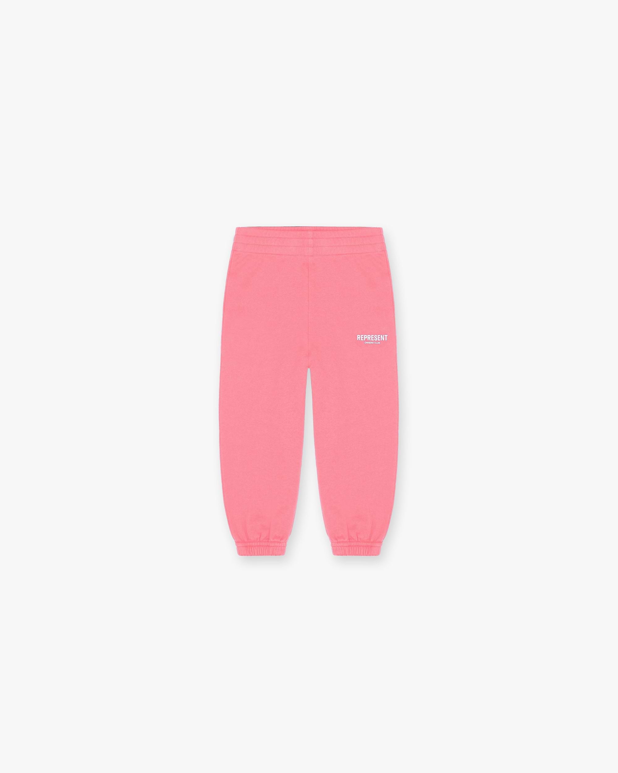 Represent Mini Owners Club Sweatpants | Bubblegum Pink Pants Owners Club | Represent Clo