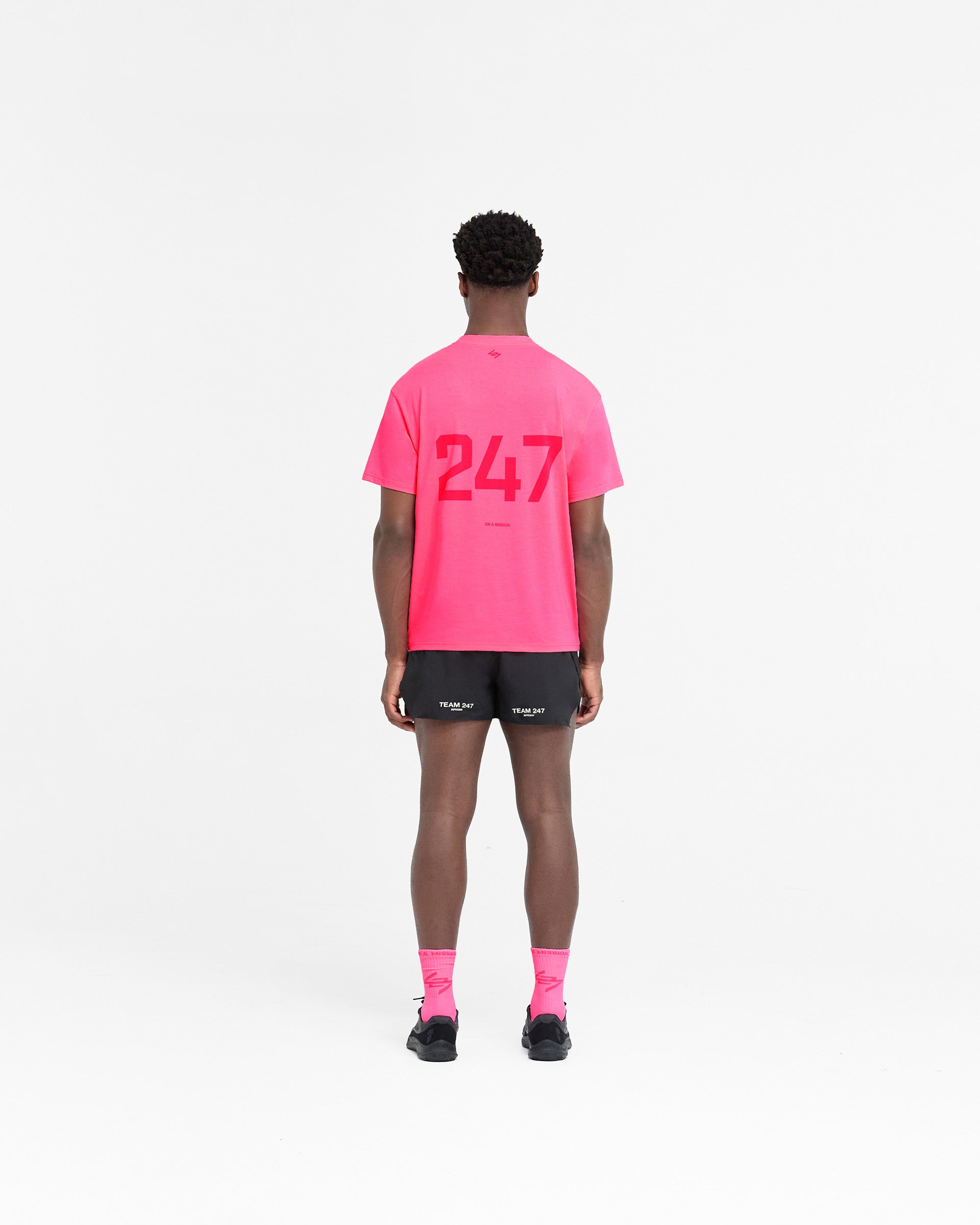 247 Oversized T-Shirt - Ultra Pink