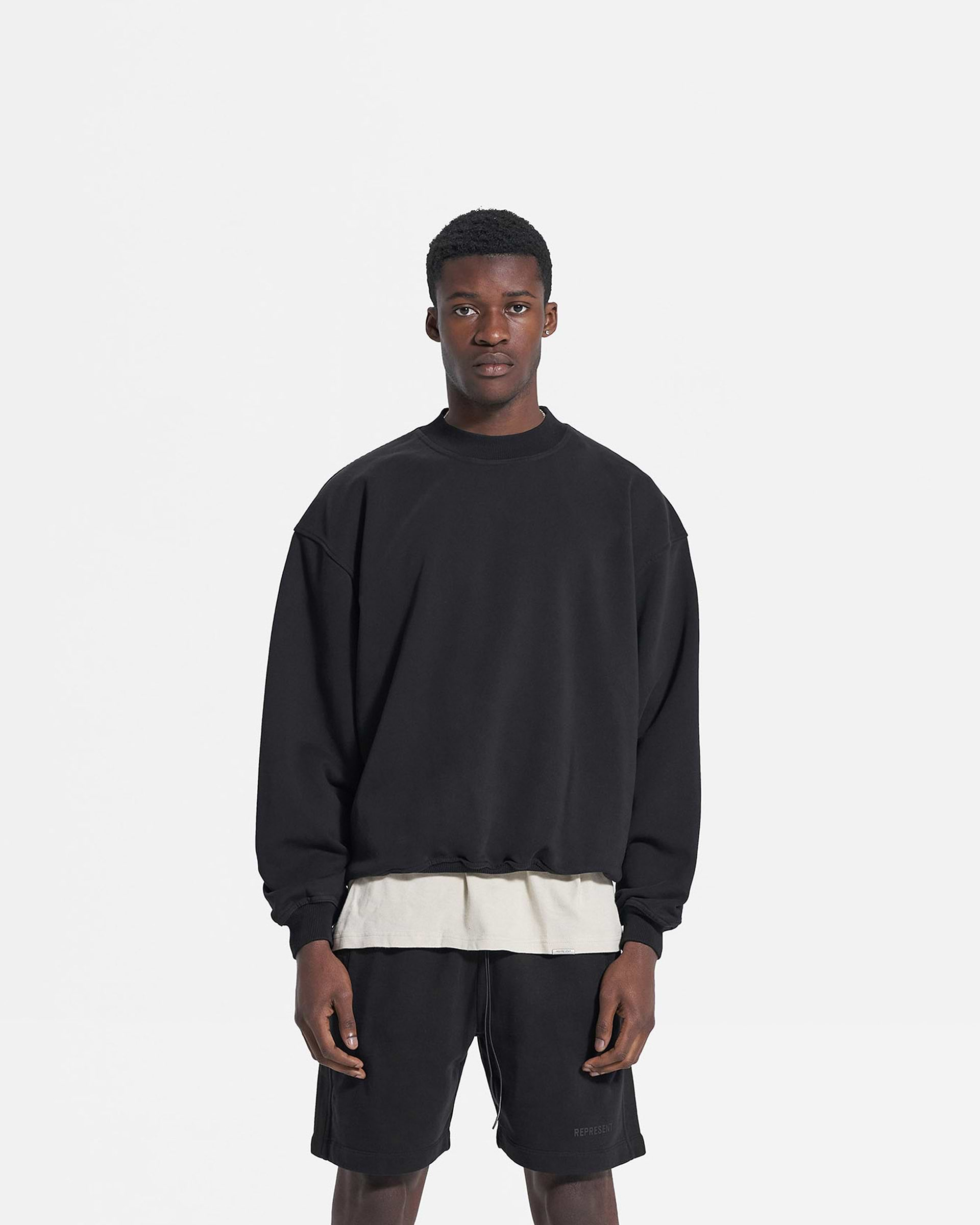 Blank Sweater - Jet Black