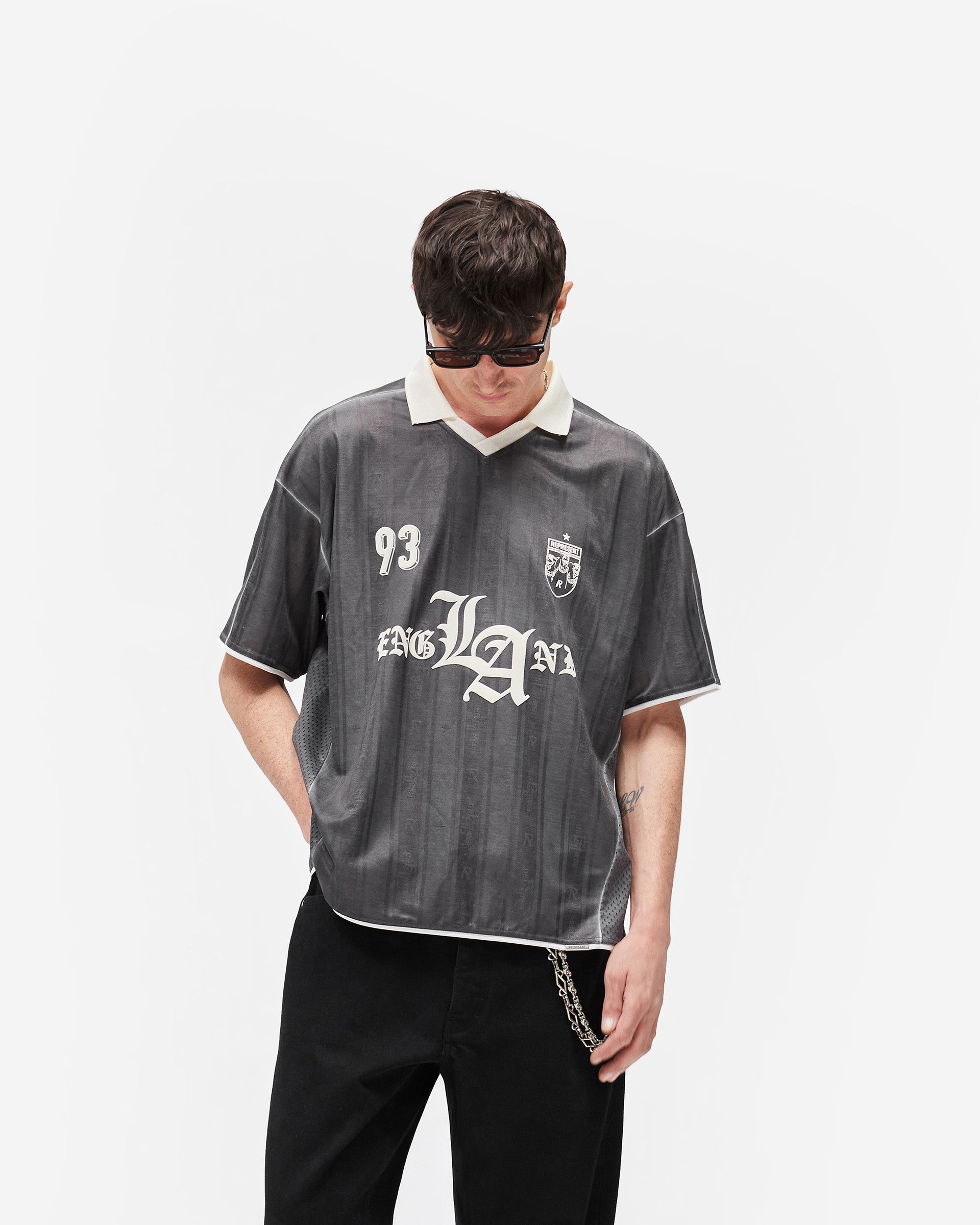 Thoroughbred Jersey  - Washed Black