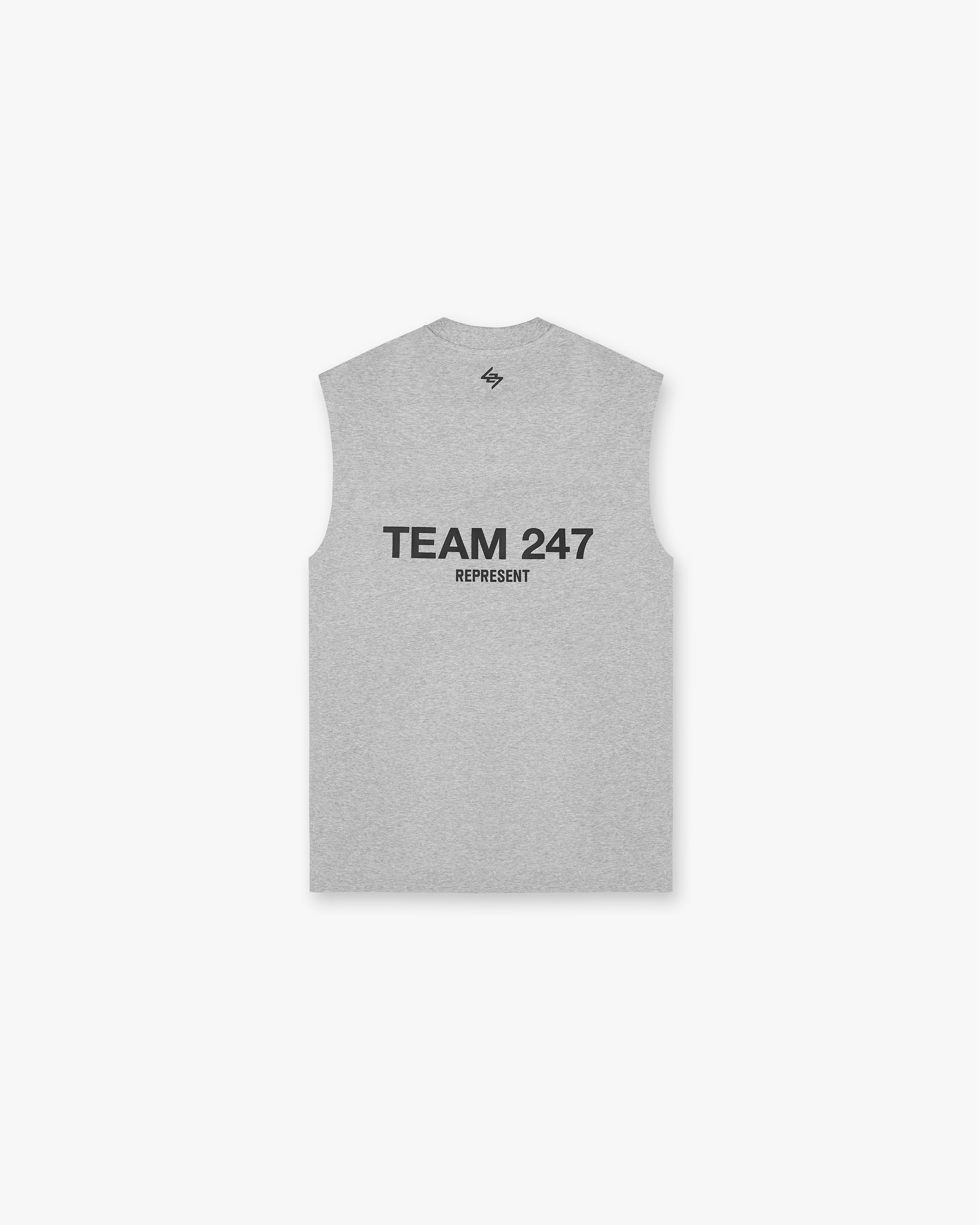 Team 247 Oversized Tank - Ash Grey