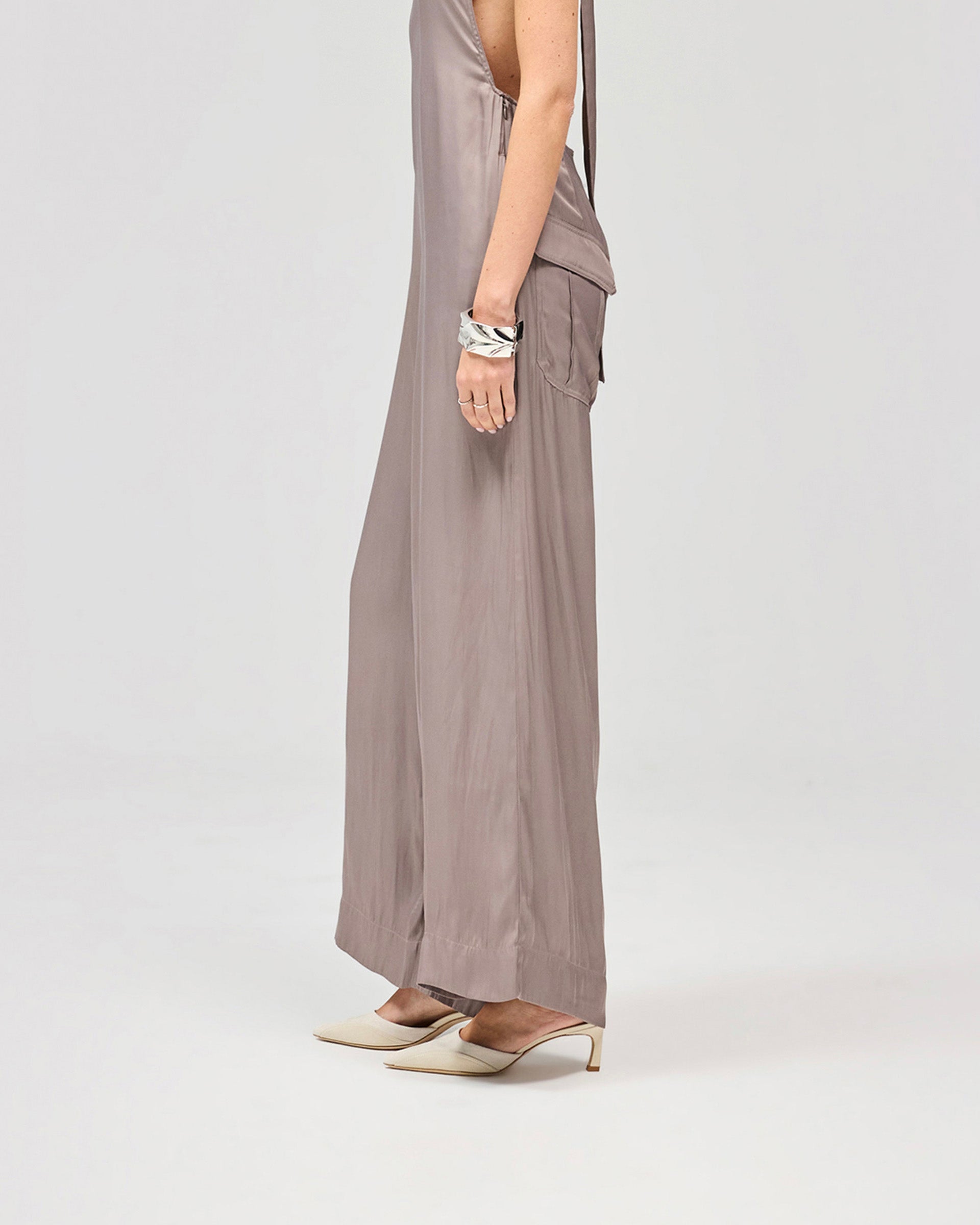 Voltage Jumpsuit - Chocolate
