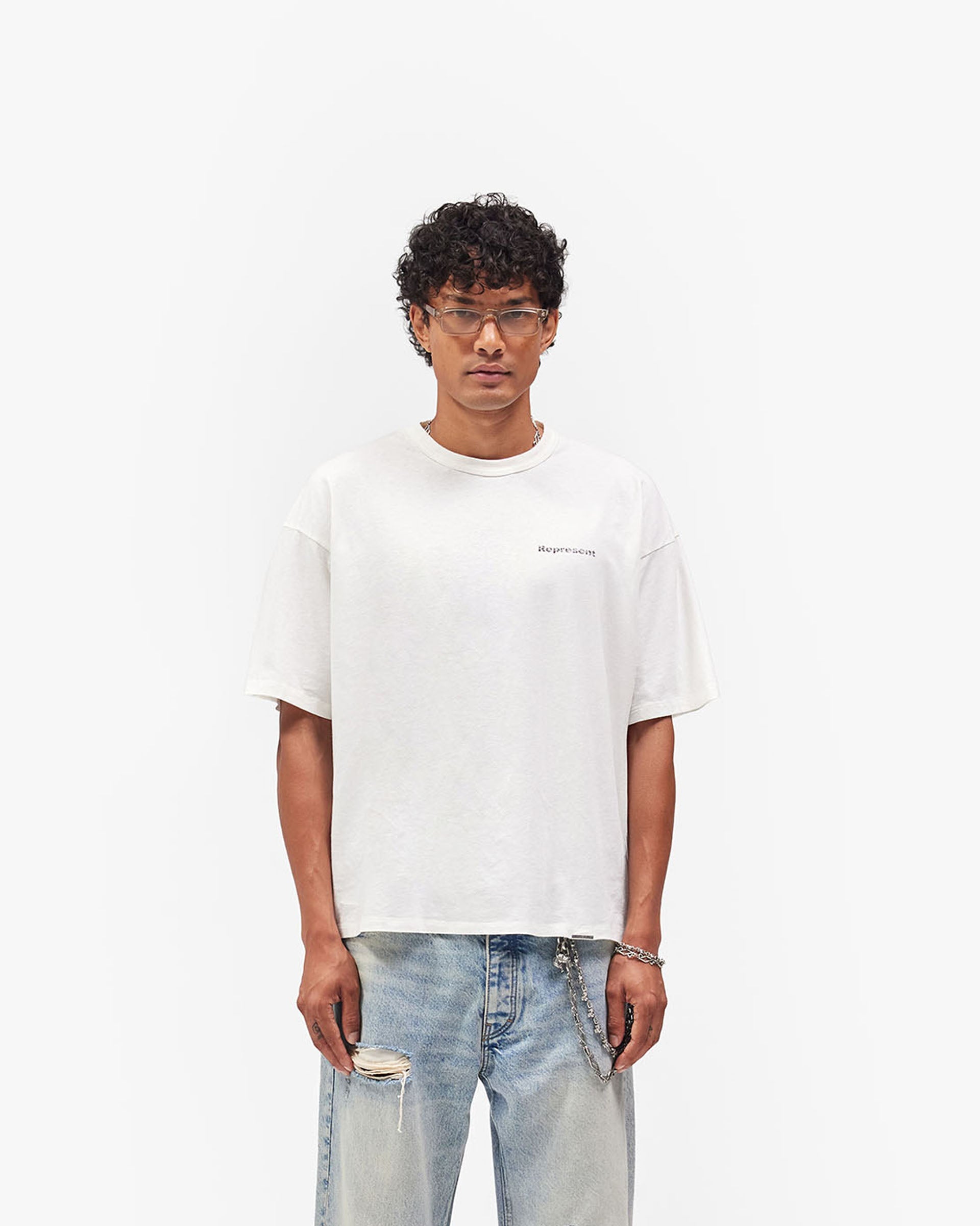 Lowercase Logo T-Shirt - Flat White