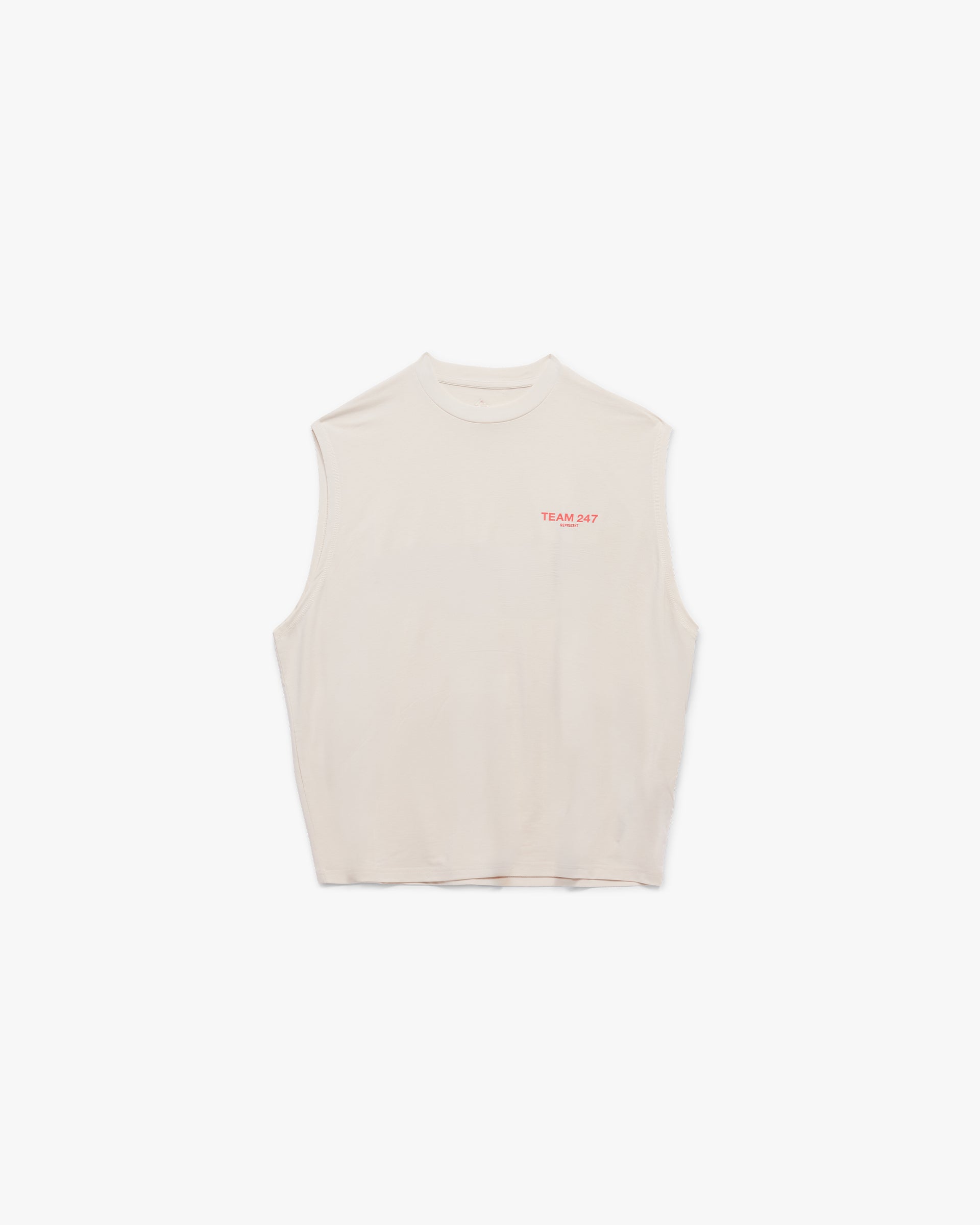 Team 247 Oversized Tank - Cream
