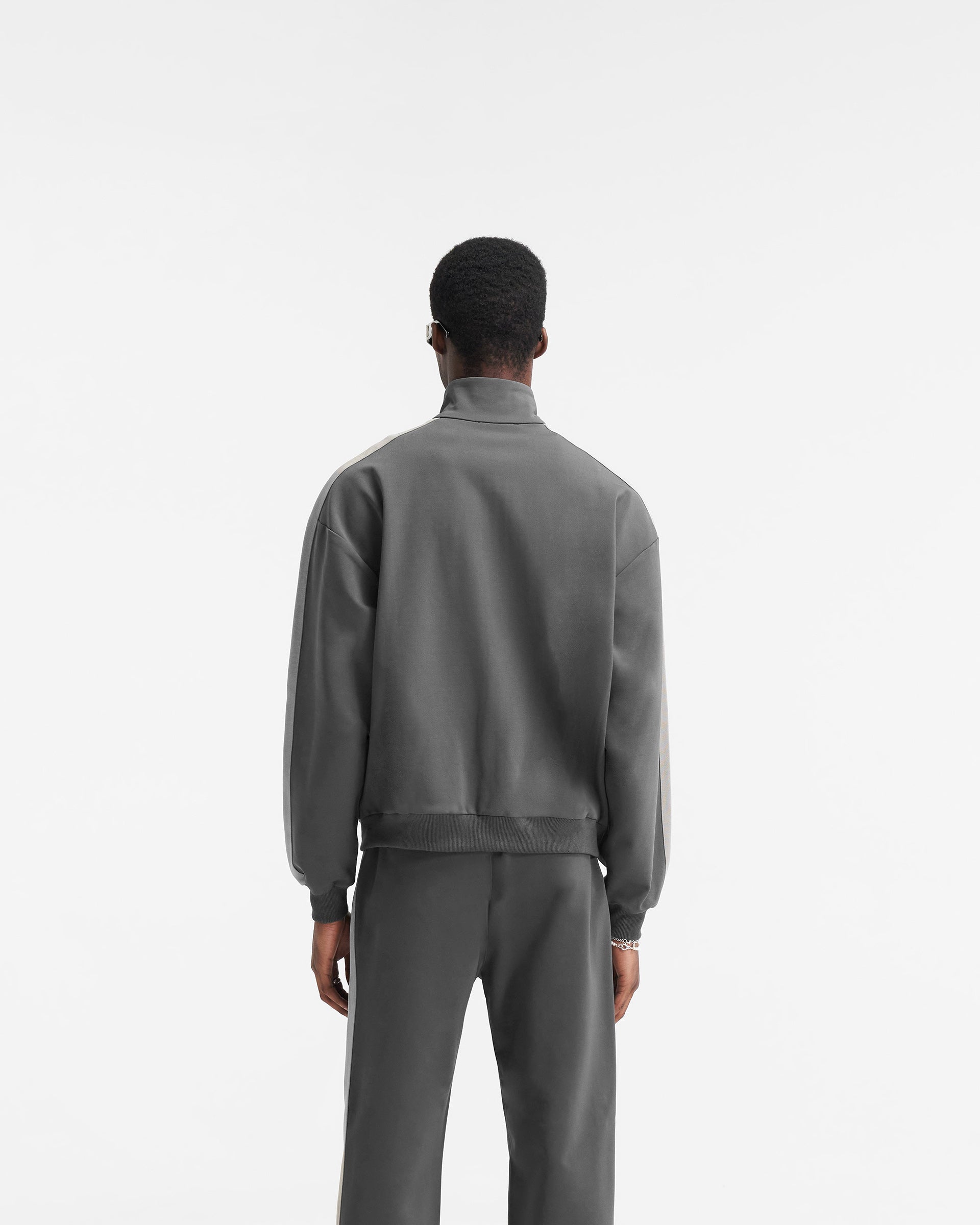 Initial Tracksuit Jacket - Grey