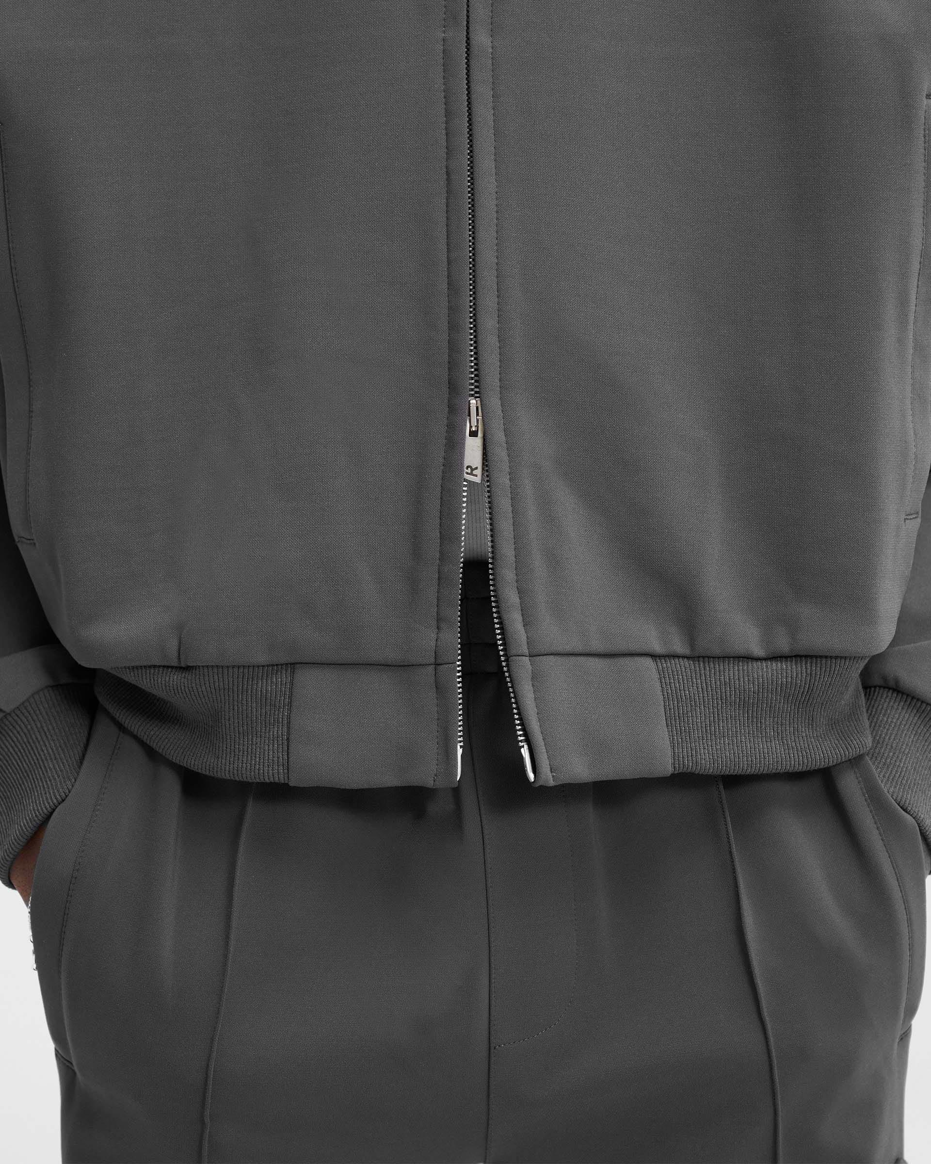 Initial Tracksuit Jacket - Grey