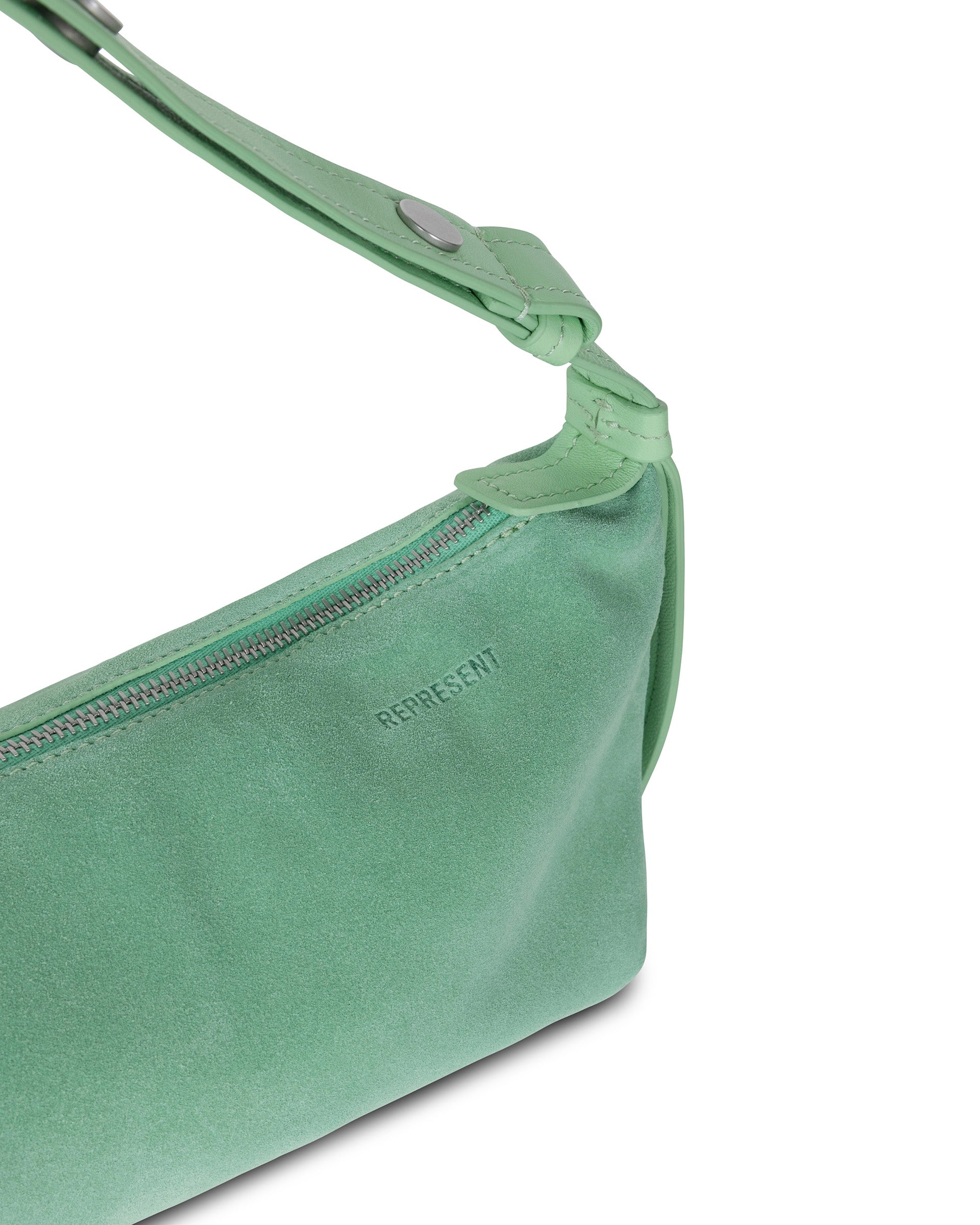 Snap Baguette Bag - Shadow Lime