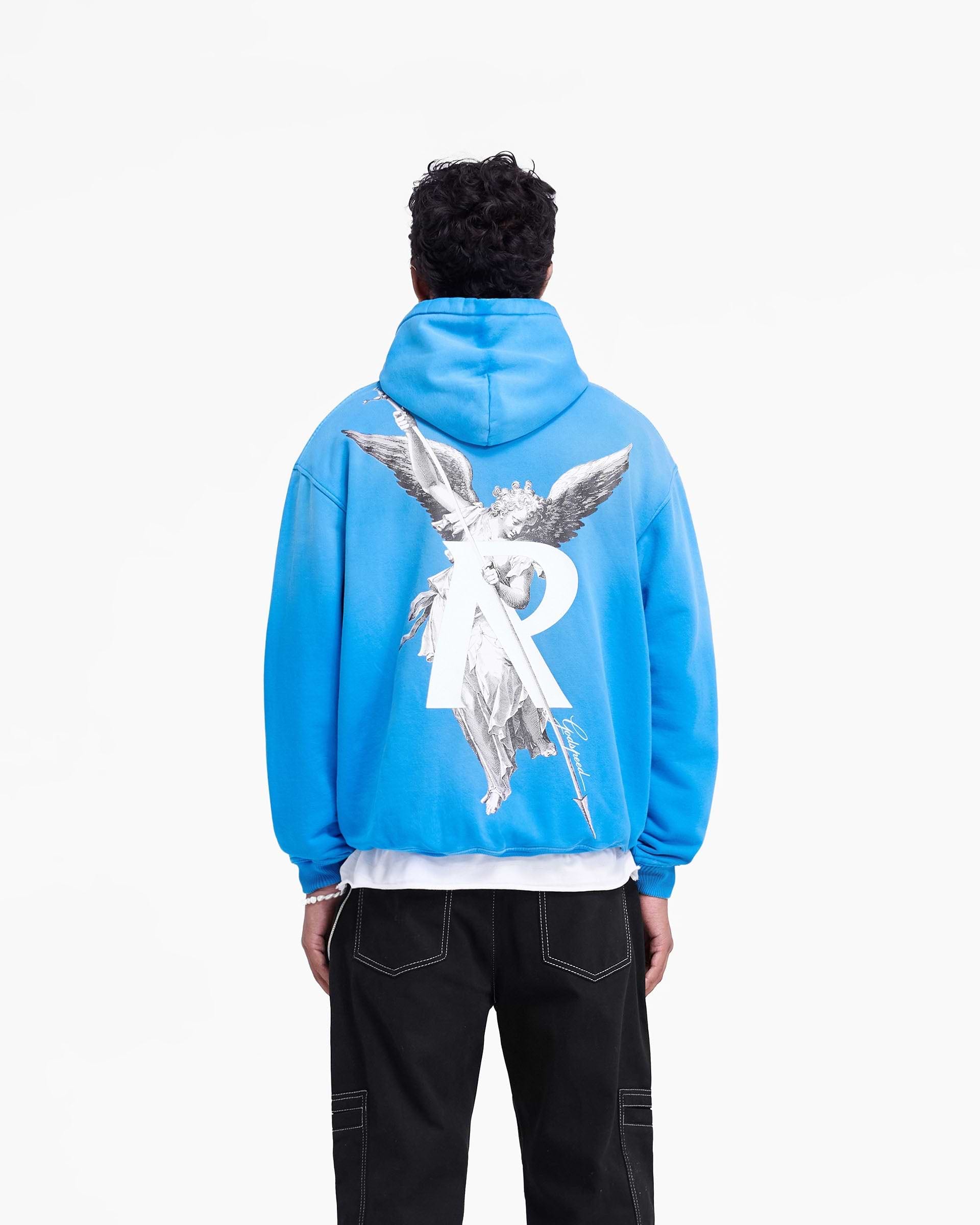 Electric Blue Archangel Hoodie | Graphic Hoodies | REPRESENT