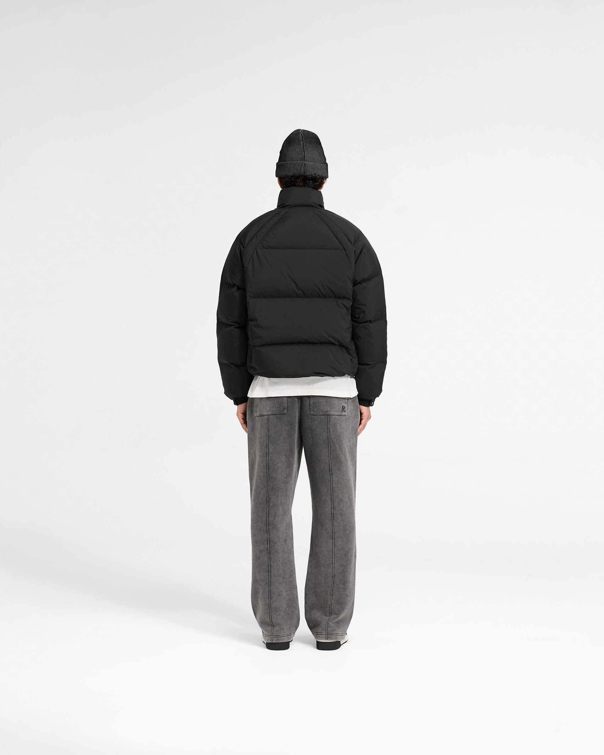 Funnel Neck Puffer - Black