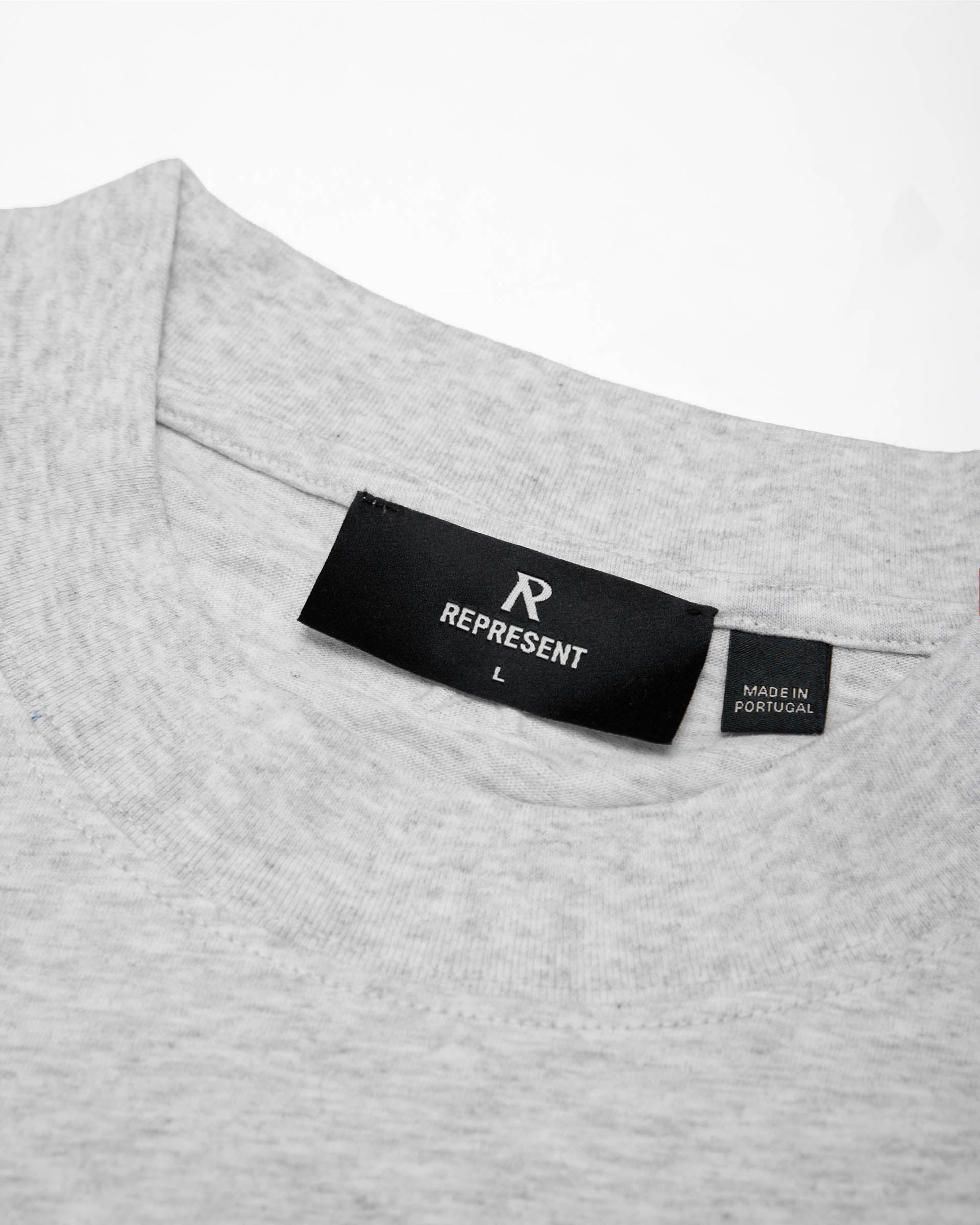 2 x Initial T-Shirt - Ice Grey Marl