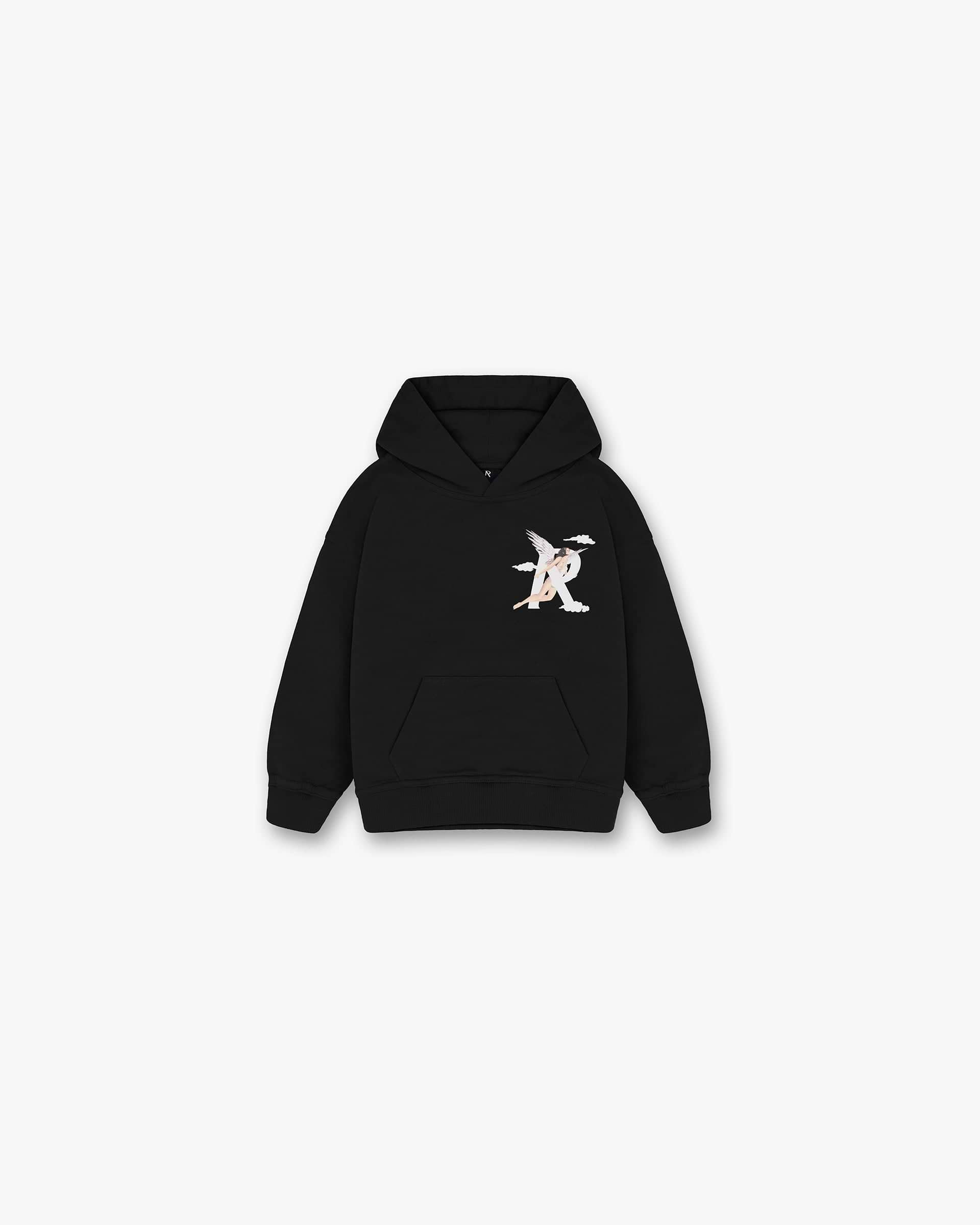 Mini Storms In Heaven Hoodie - Black