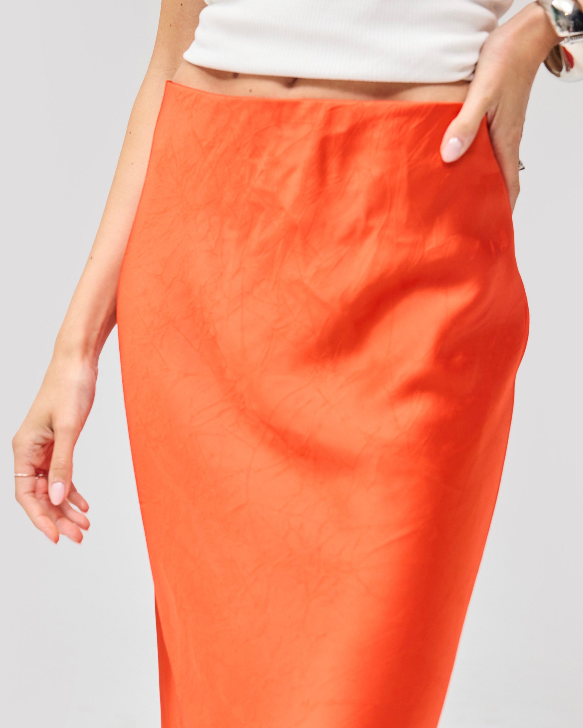 Fantasy Skirt - Bright Orange