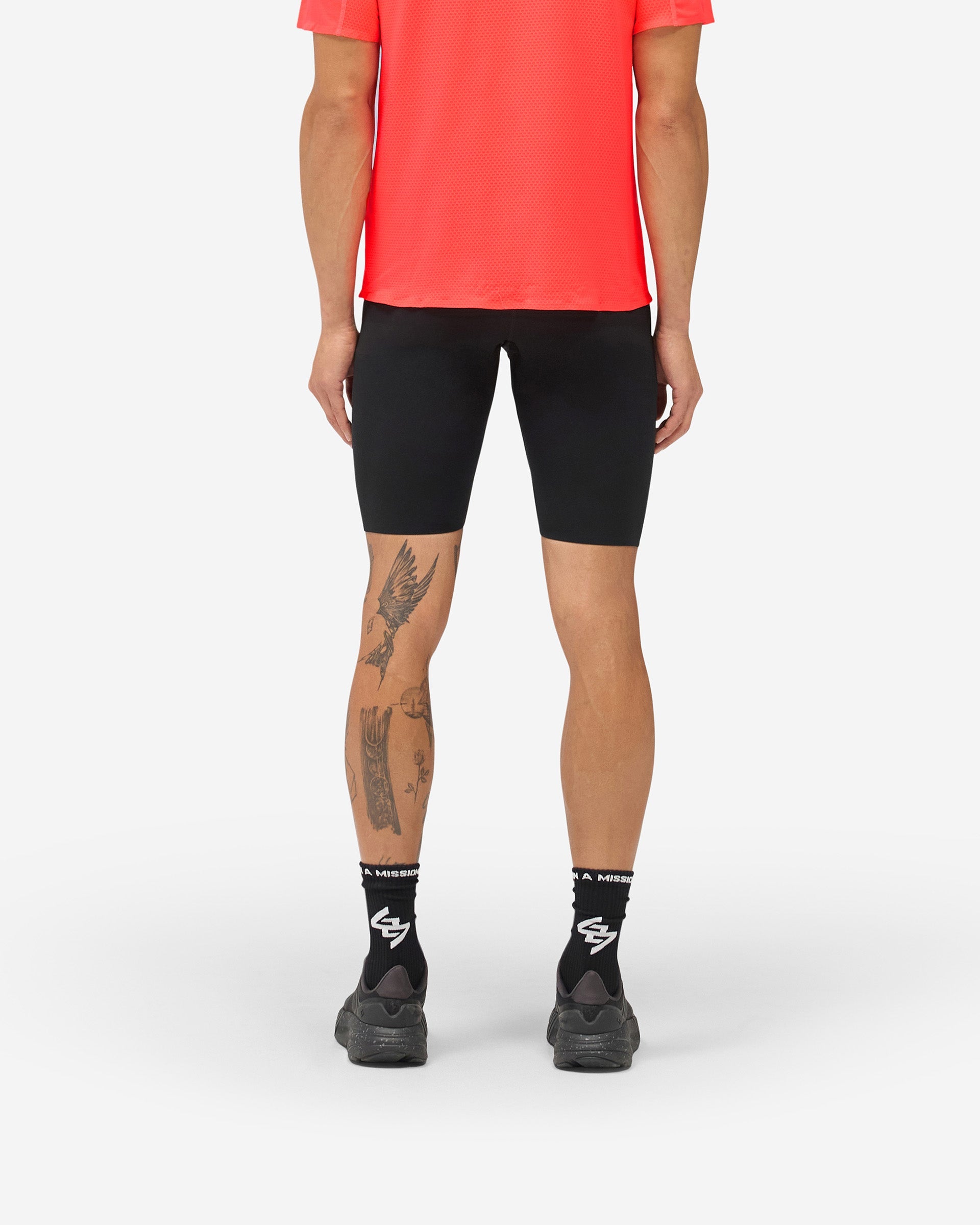 247 Marathon Half Tight - Black