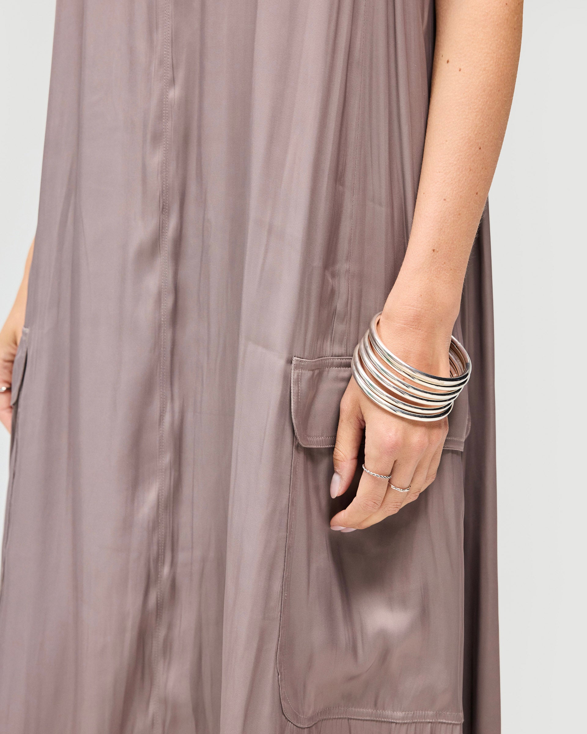 Adrenaline Maxi Dress - Chocolate